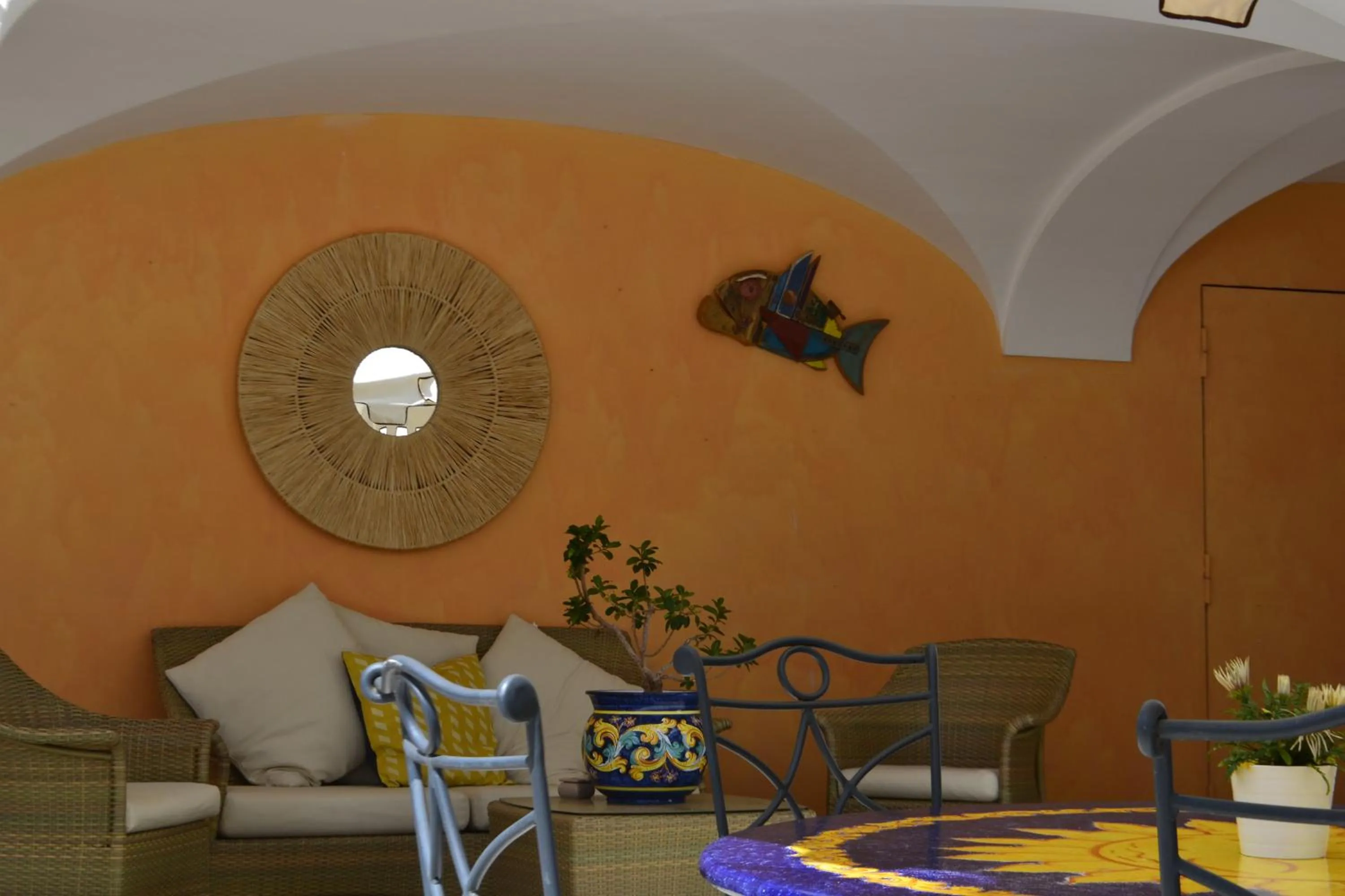 Patio in Hotel Murmann