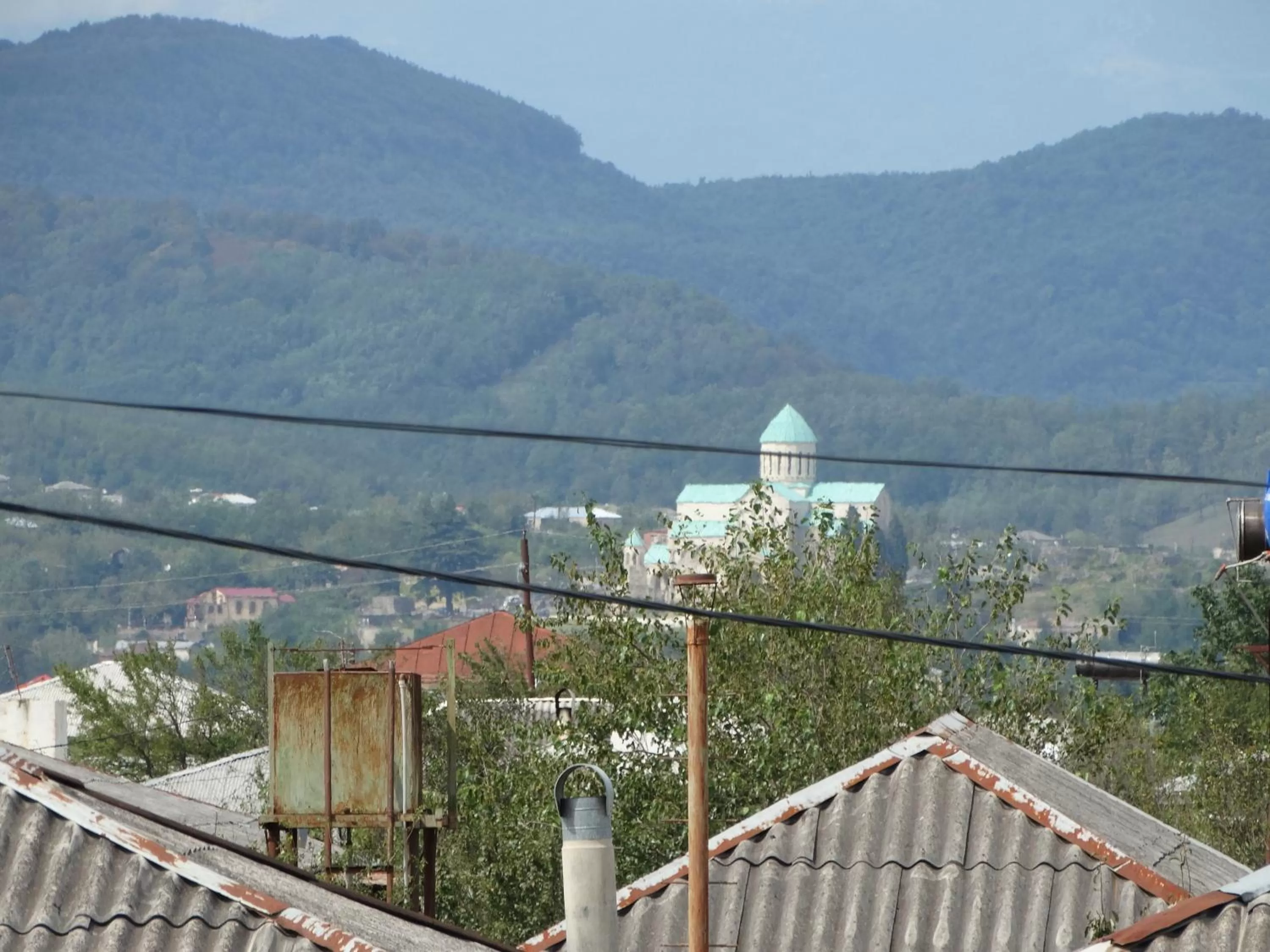 Landmark view, Balcony/Terrace in Hotel Sano