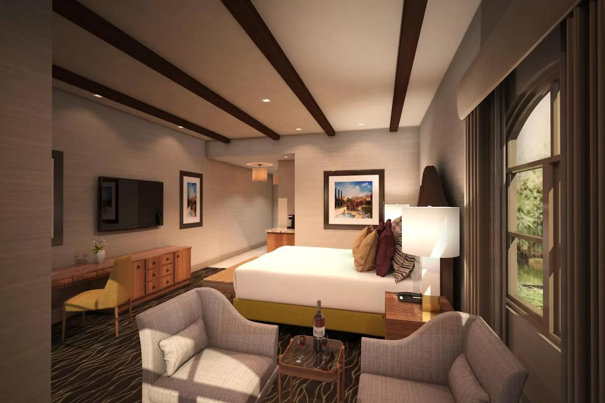 Bedroom, Seating Area in Vintners Resort