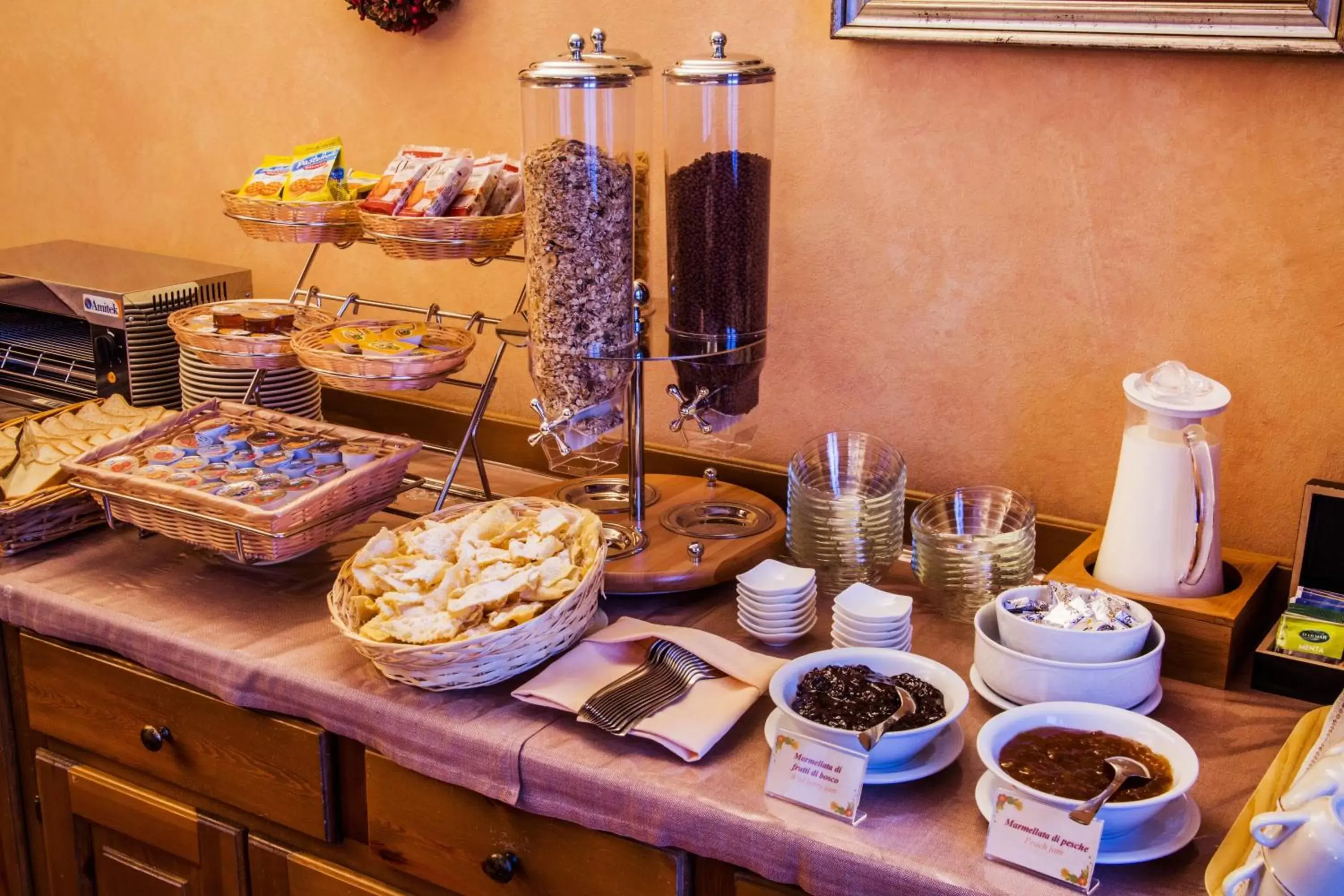 Food close-up in Hotel Des Glaciers