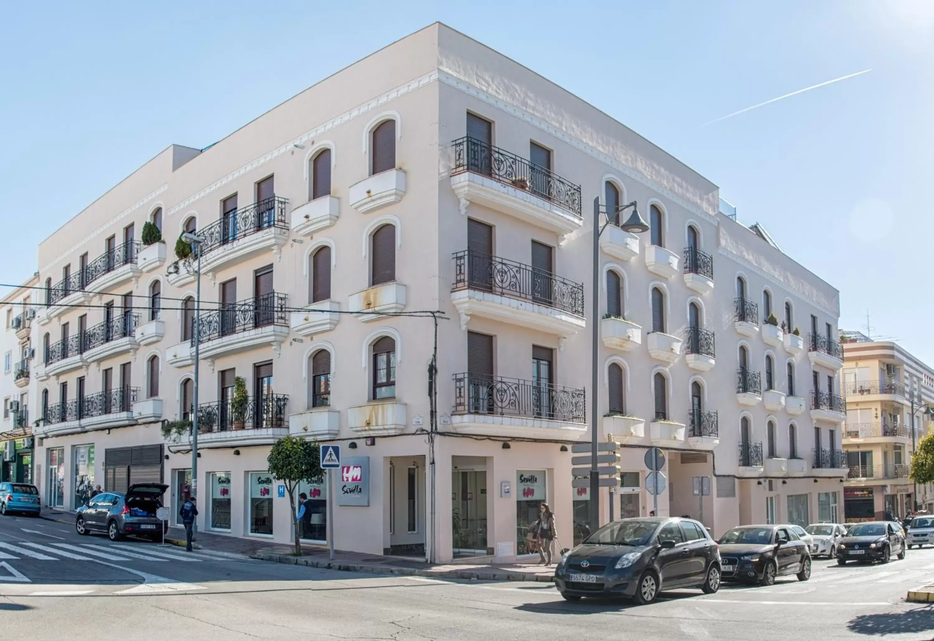 Facade/entrance, Property Building in Hotel Sevilla