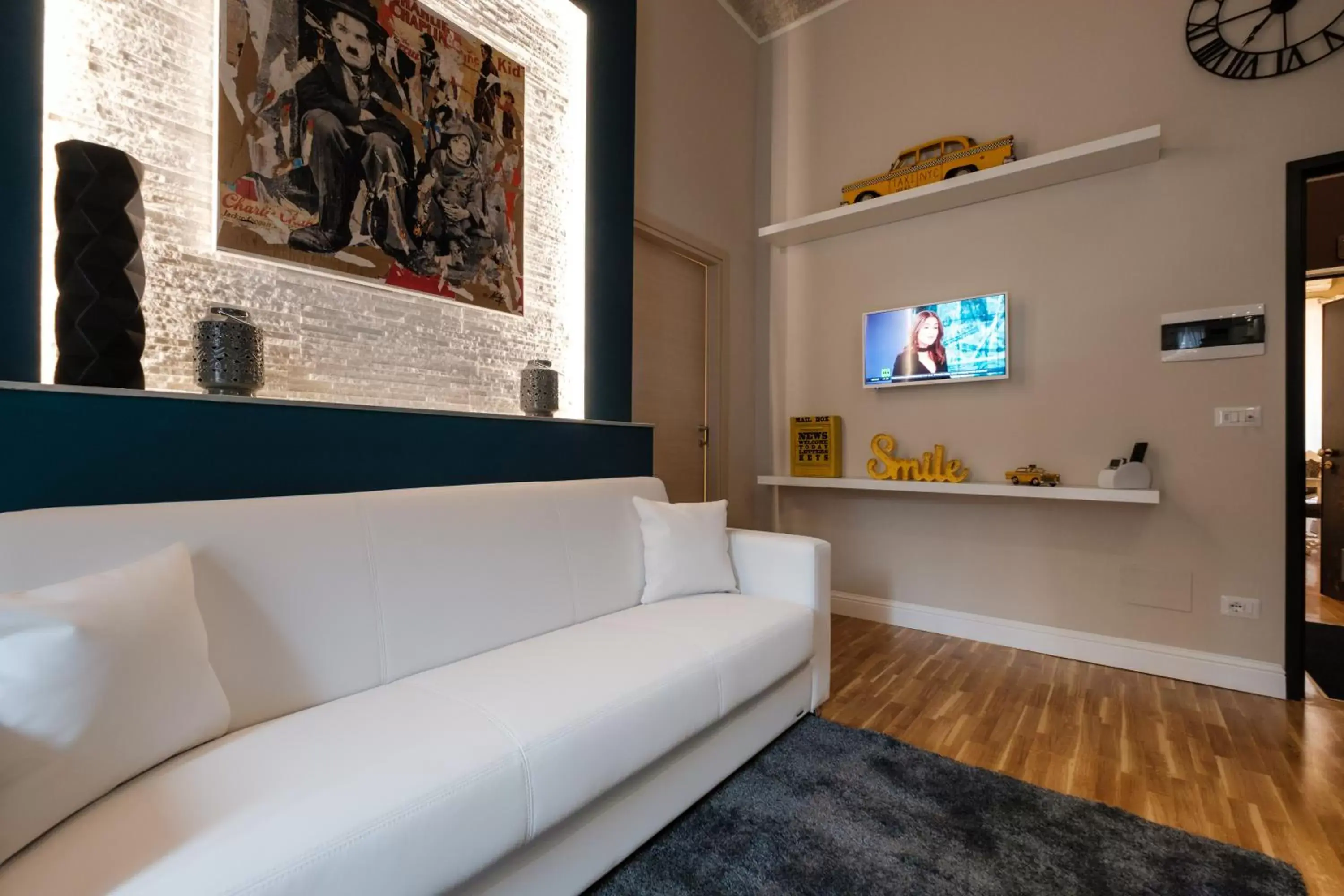 Living room, Seating Area in Apart Hotel Torino