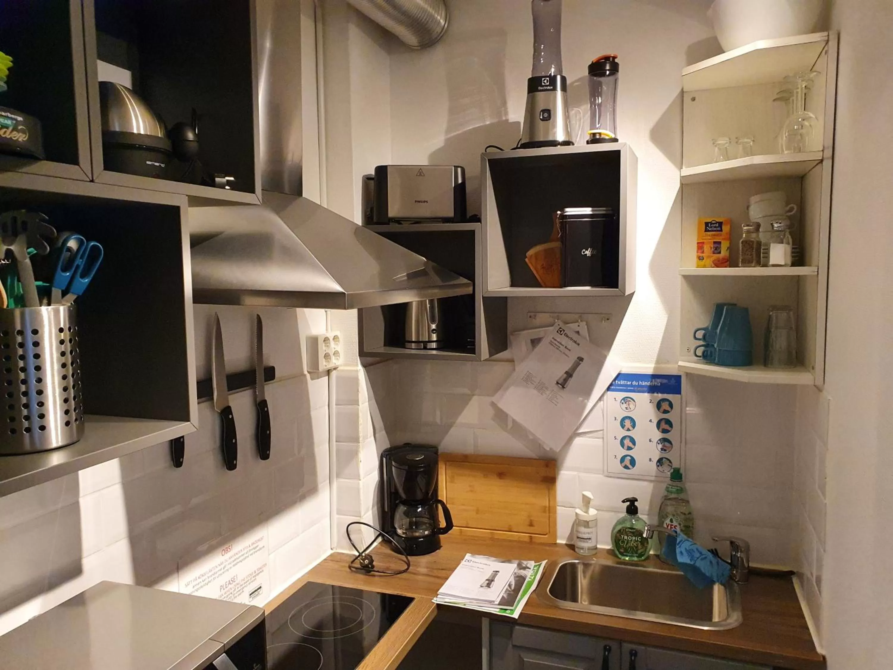 Coffee/tea facilities in Brukshotellet Skinnsberg