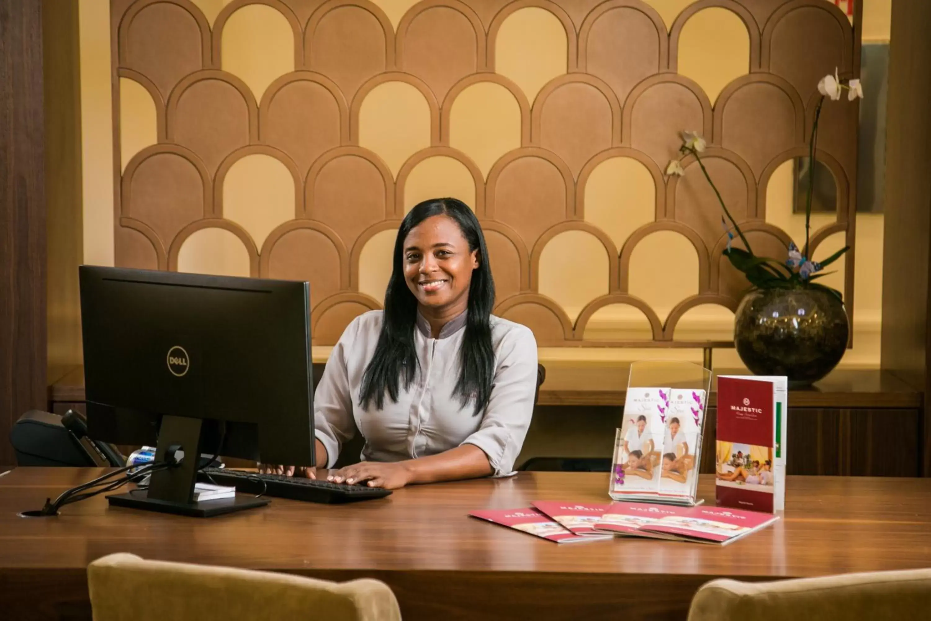 Lobby or reception in Majestic Mirage Punta Cana, All Suites – All Inclusive Lobby or reception in Majestic Mirage Punta Cana, All Suites – All Inclusive
