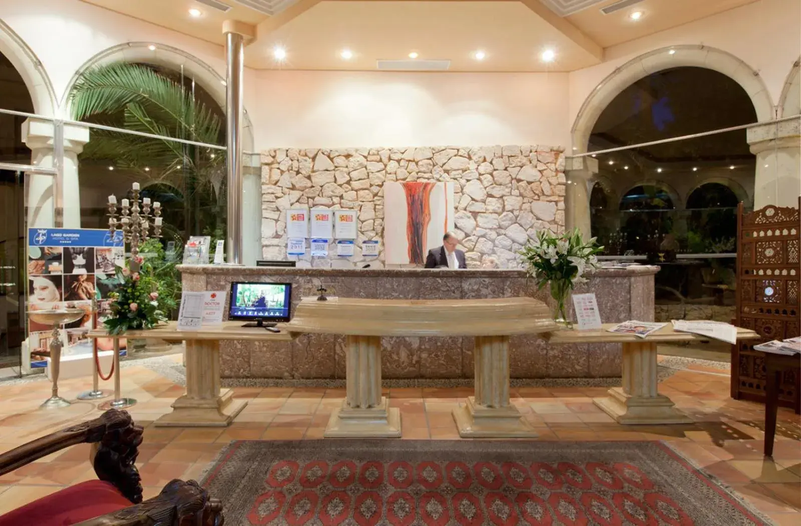 Lobby or reception, Lobby/Reception in Lago Garden Apart-Suites & Spa Hotel