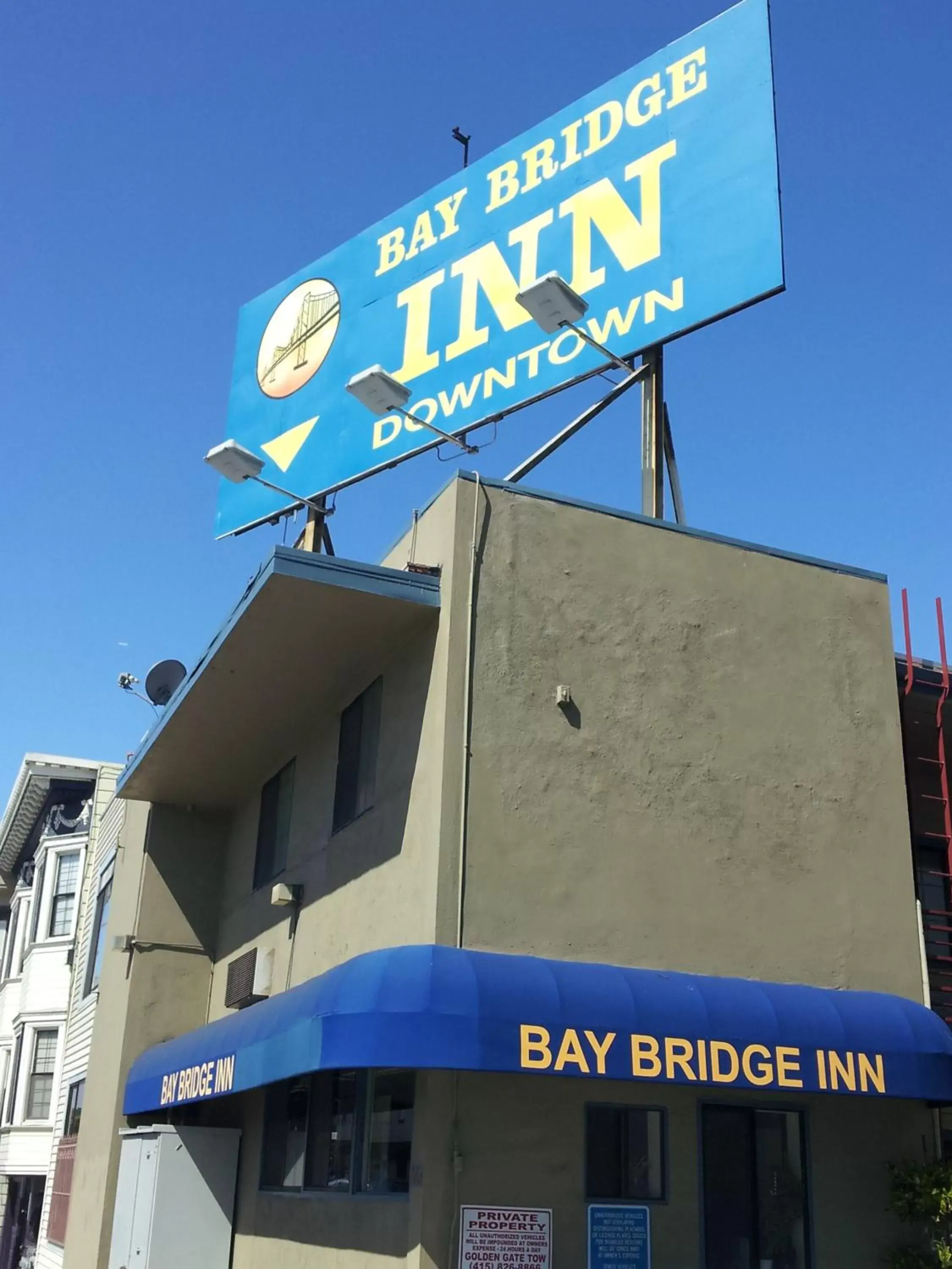 Facade/entrance in Bay Bridge Inn San Francisco Facade/entrance in Bay Bridge Inn San Francisco