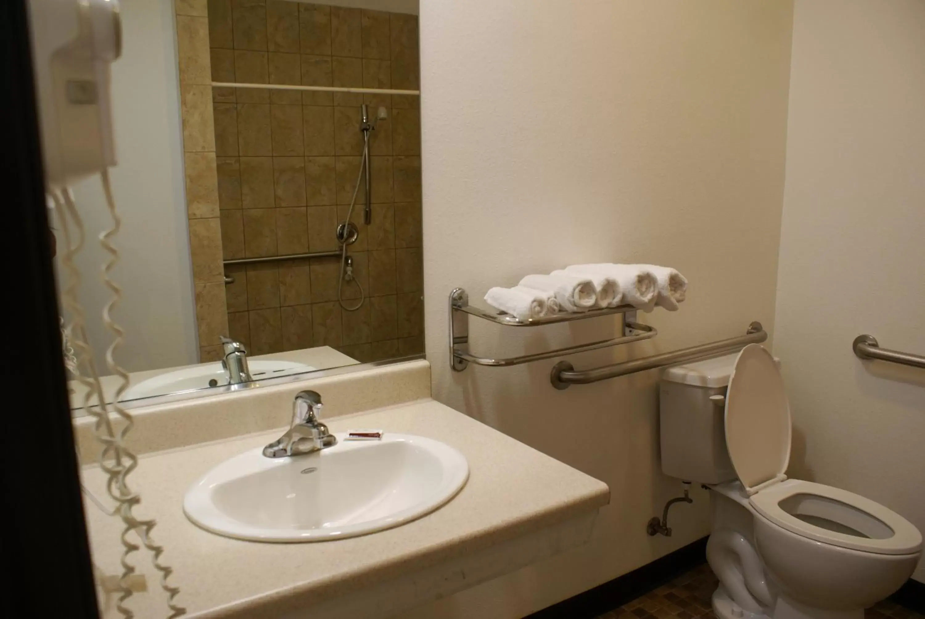 Shower, Bathroom in Harborview Inn & Suites-Convention Center-Airport-Gaslamp-Seaworld-Zoo-Balboa Park