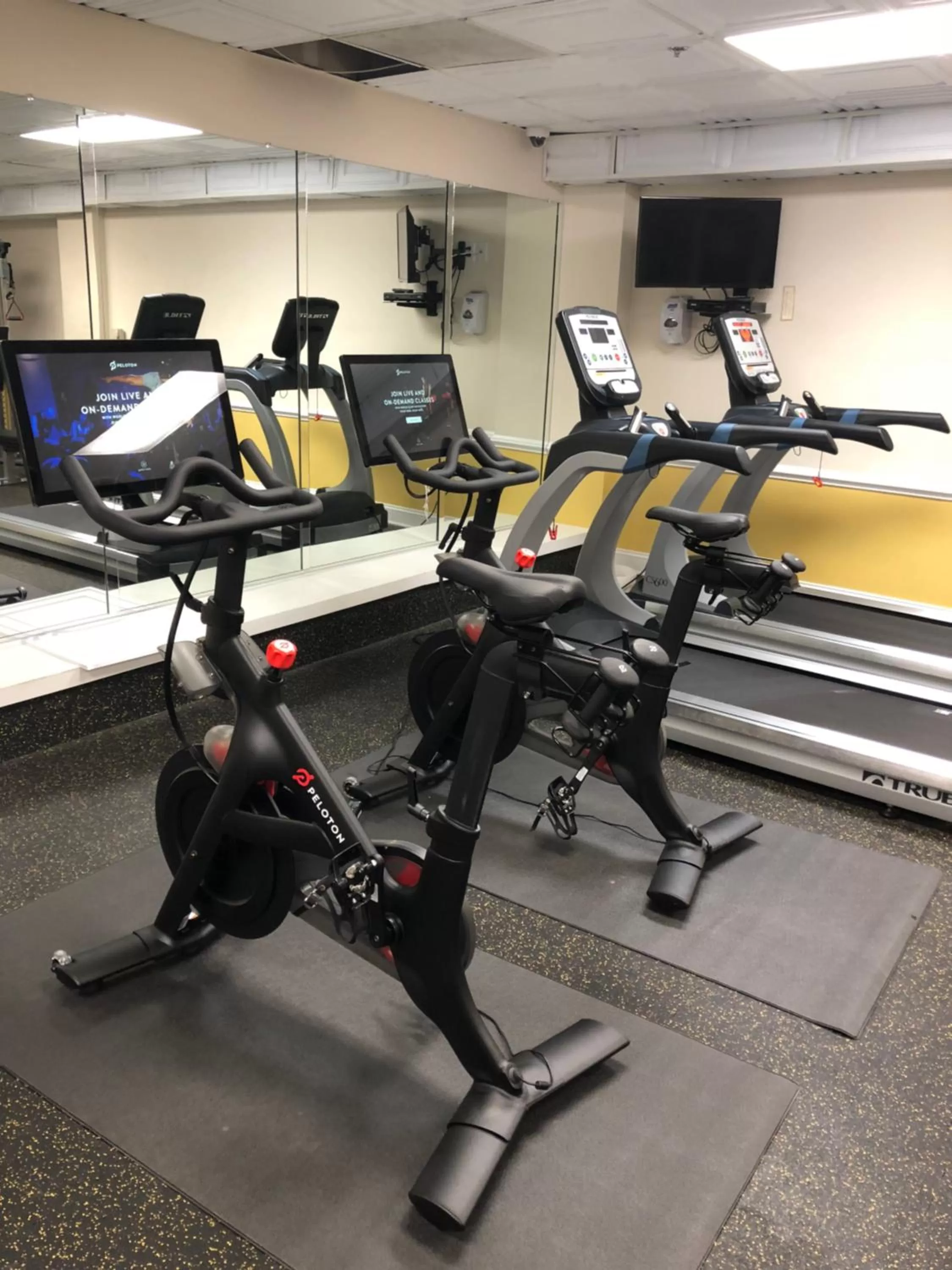 Fitness centre/facilities in Francis Marion Hotel