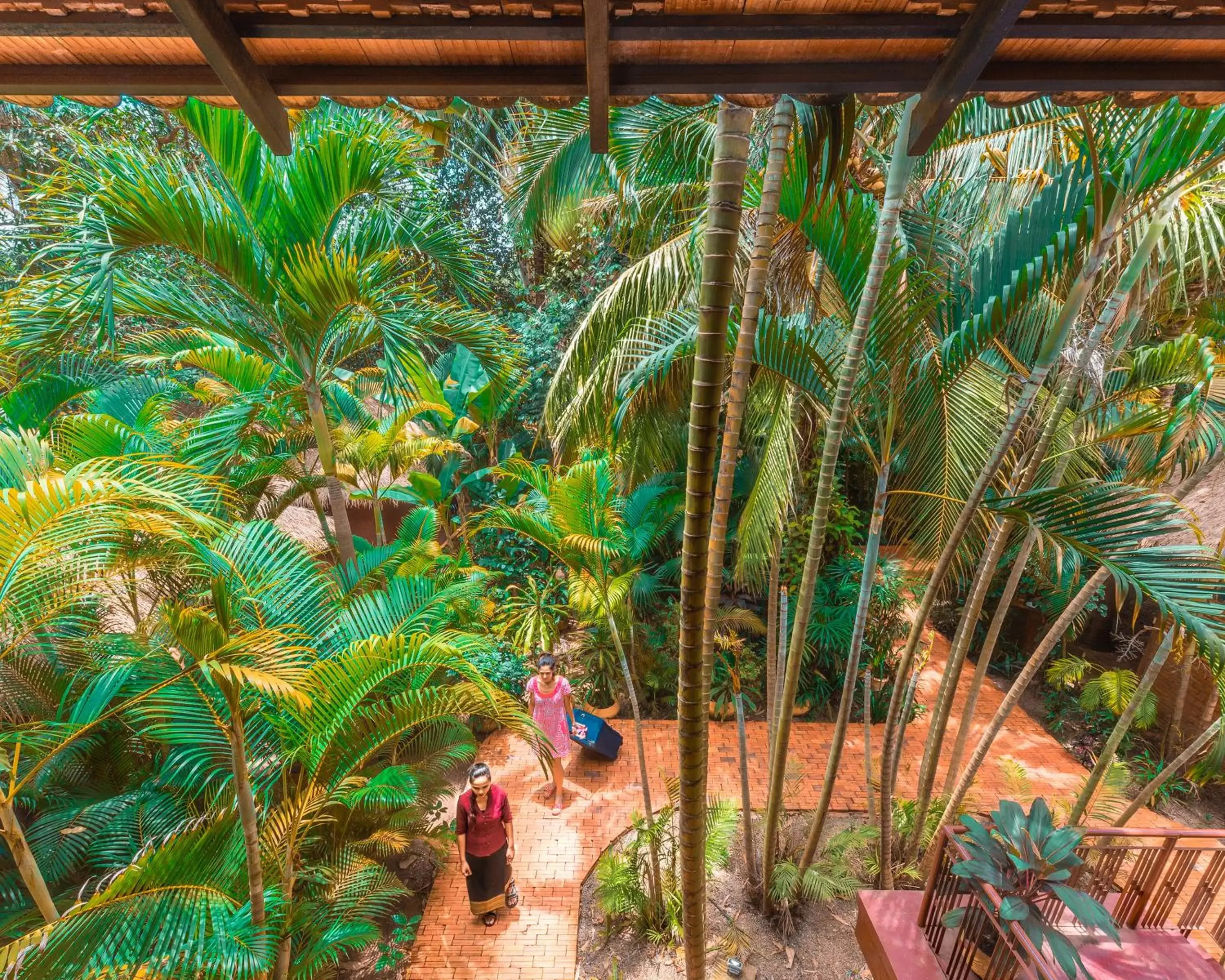 Garden view in Pavillon Indochine Boutique - Hotel