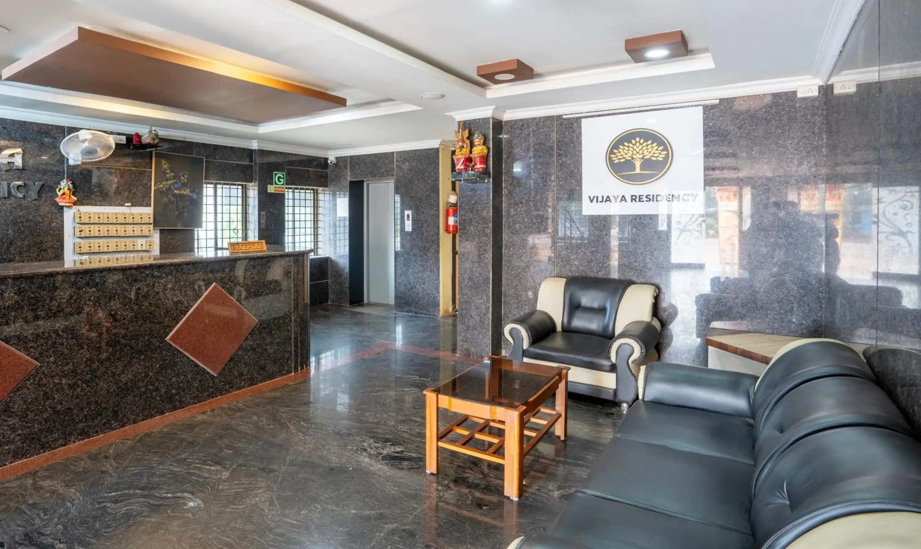 Lobby or reception, Lobby/Reception in Hotel Vijaya Residency