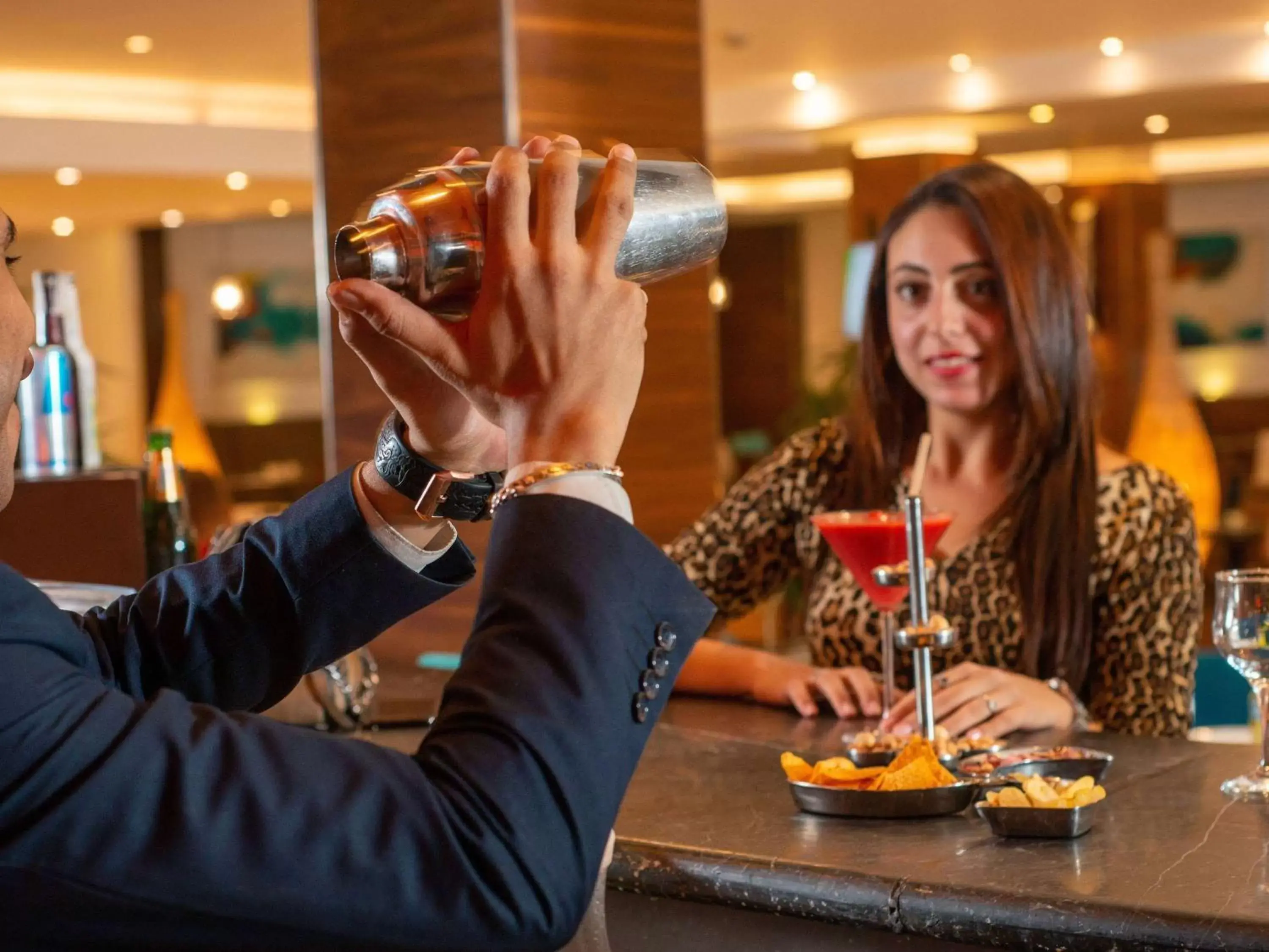Lounge or bar in Novotel Cairo Airport