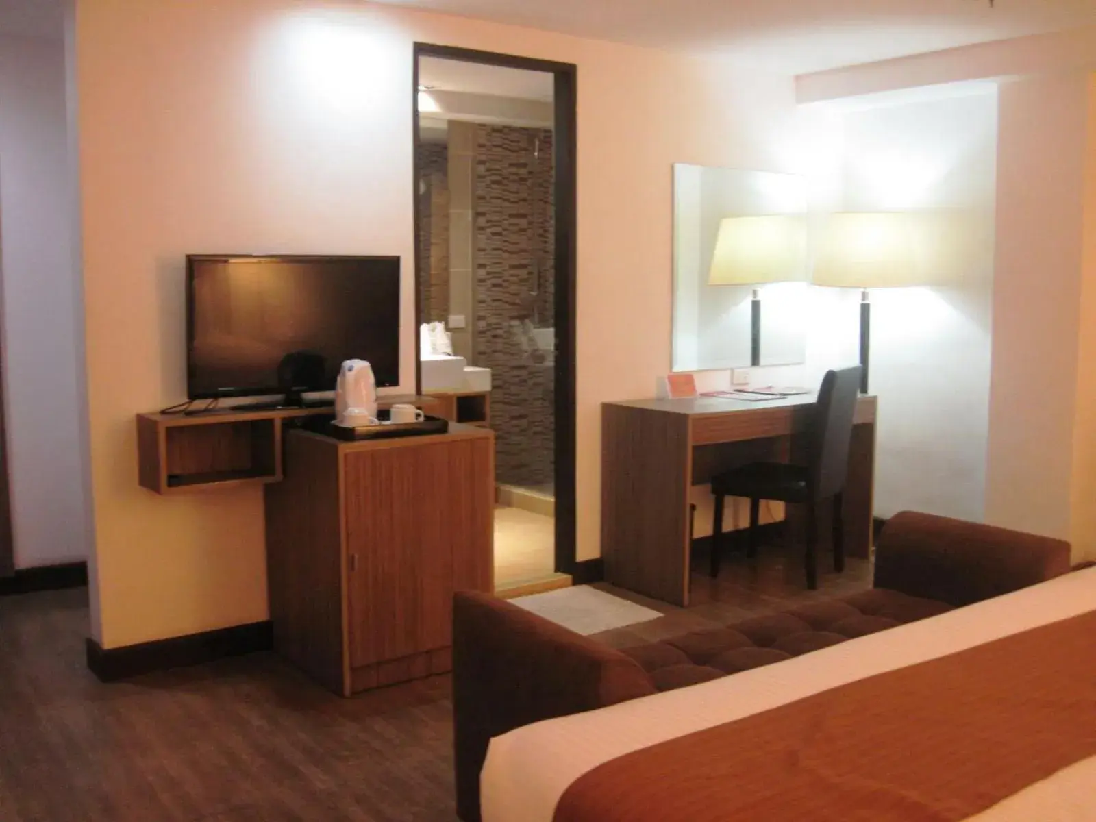 TV and multimedia, Bed in Tyche Boutique Hotel TV and multimedia, Bed in Tyche Boutique Hotel