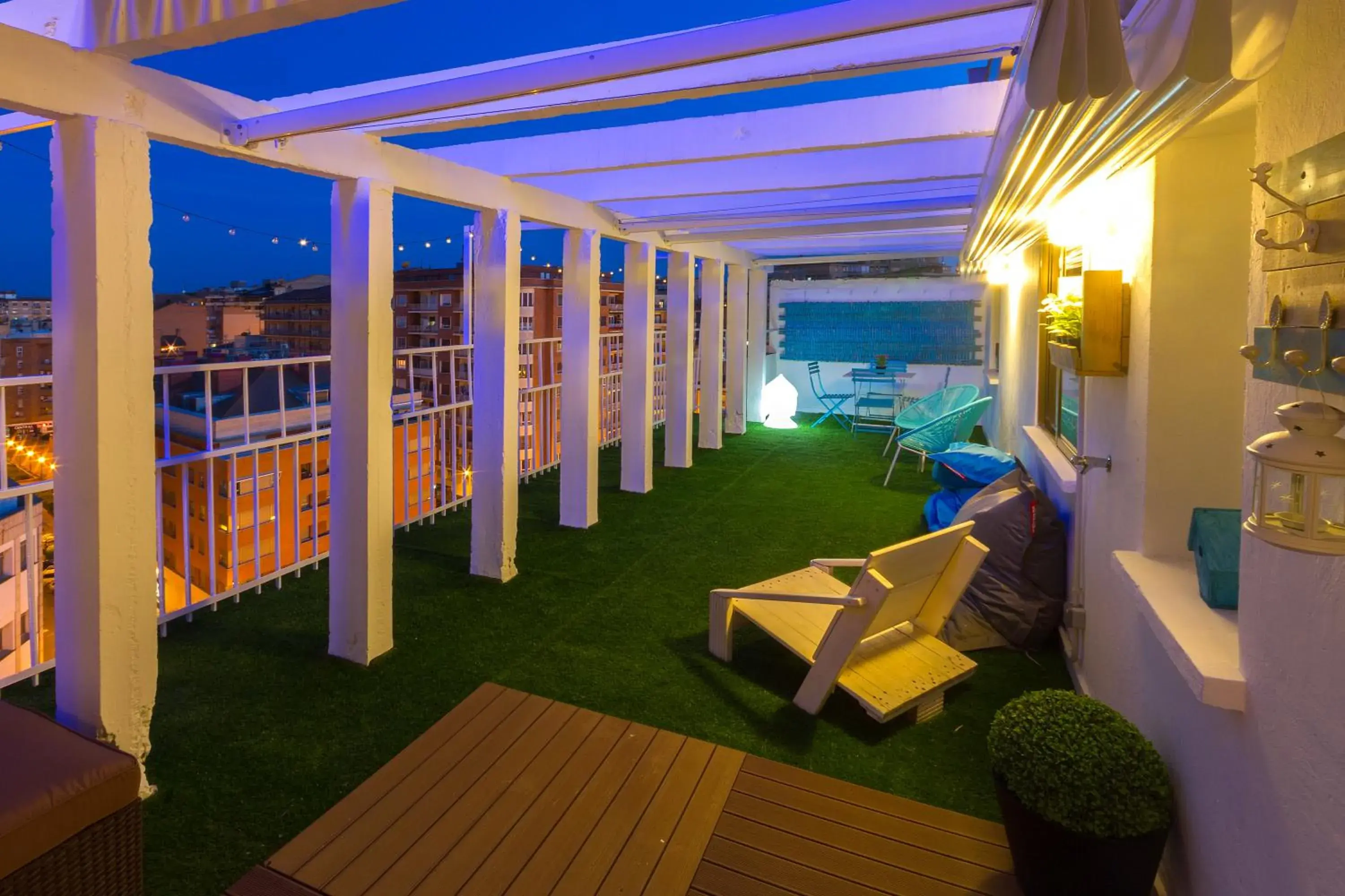 Balcony/Terrace, Patio/Outdoor Area in Hotel Santamaria