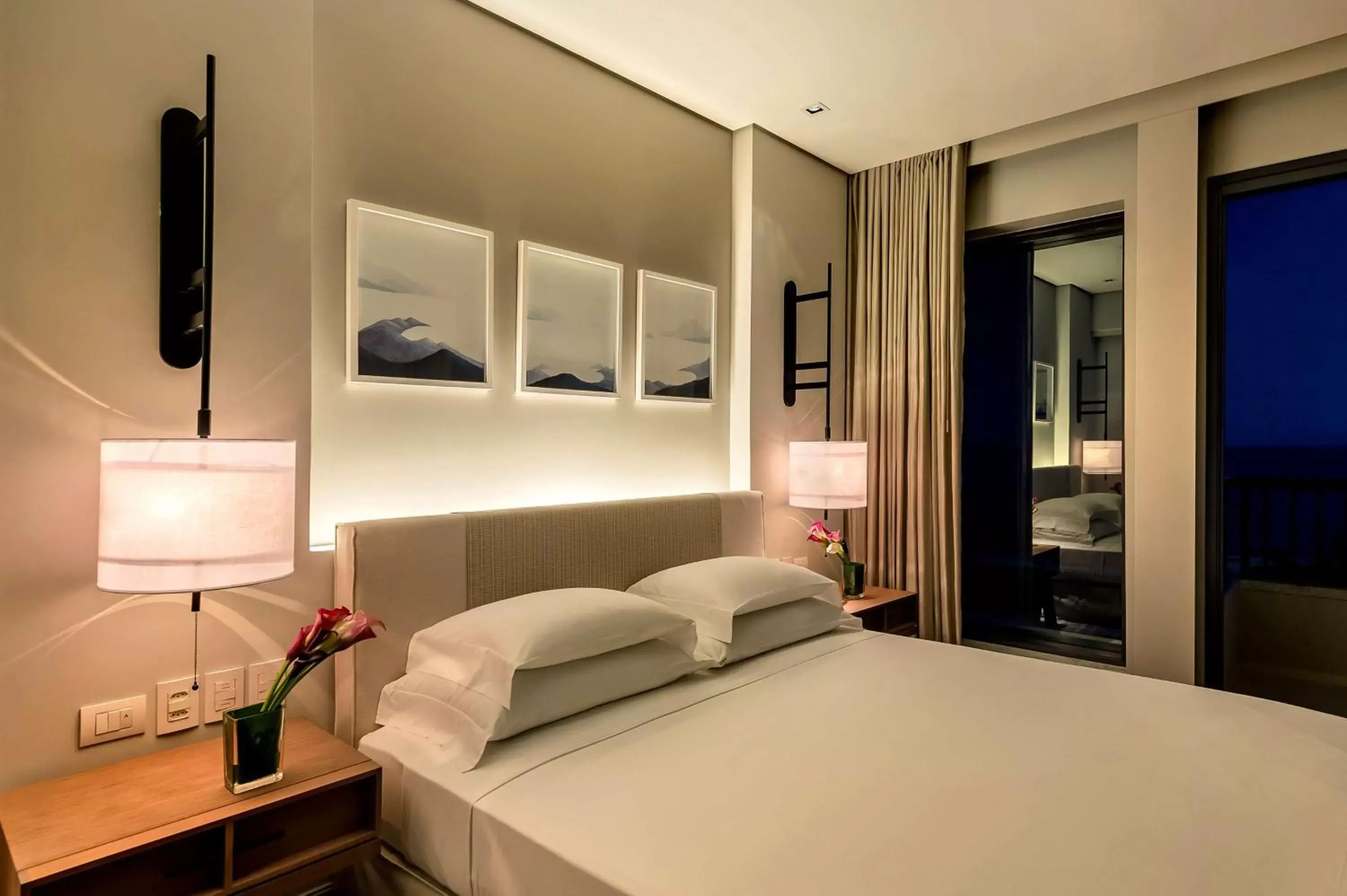 Bed in Grand Hyatt Rio de Janeiro