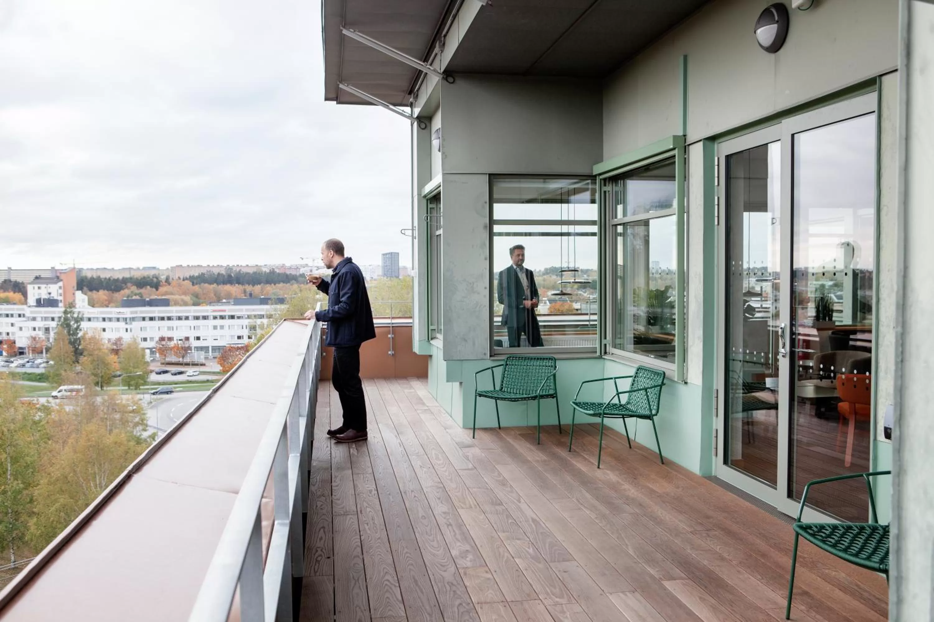 Property building in First Hotel The Studio