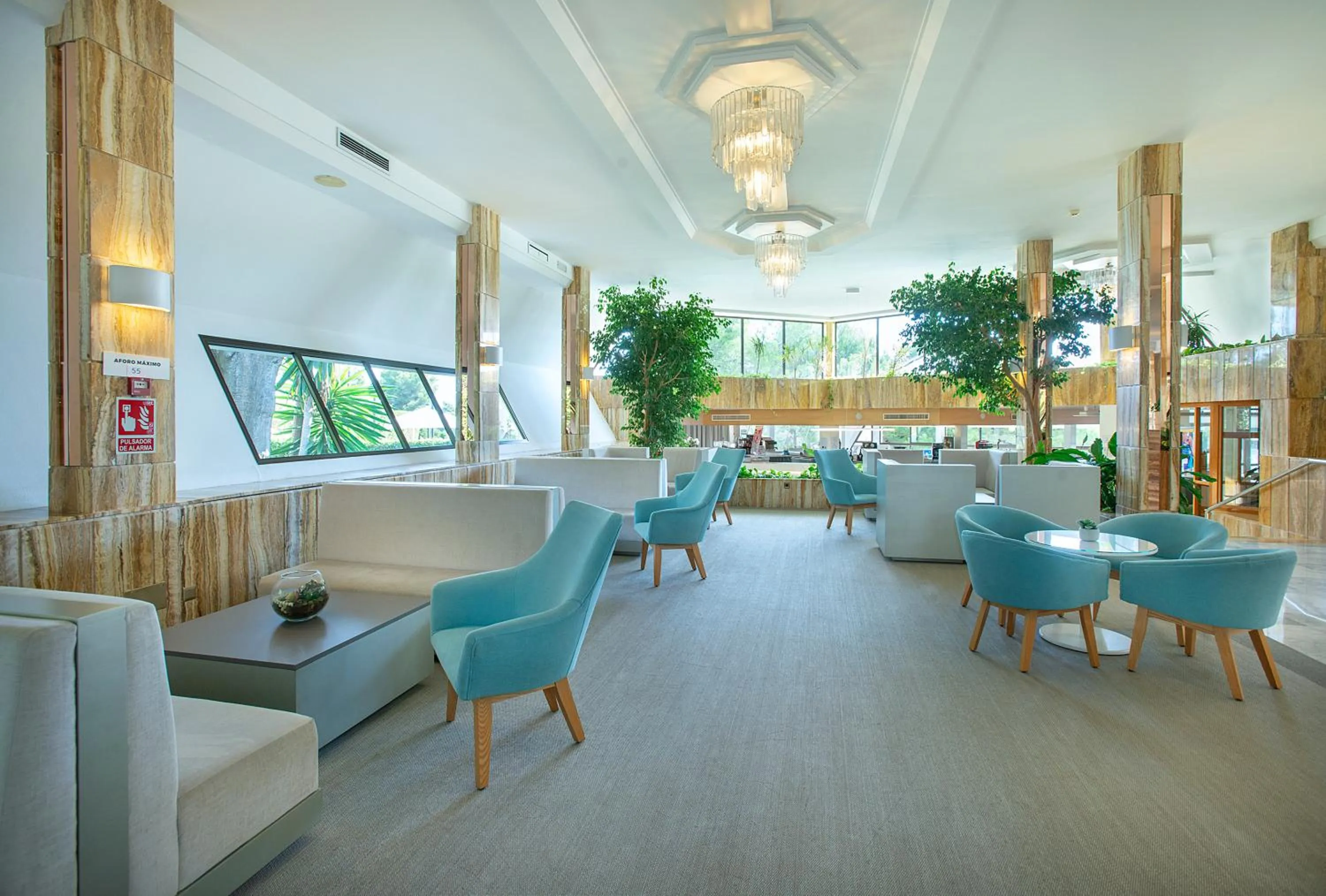 Lobby or reception in Exagon Park