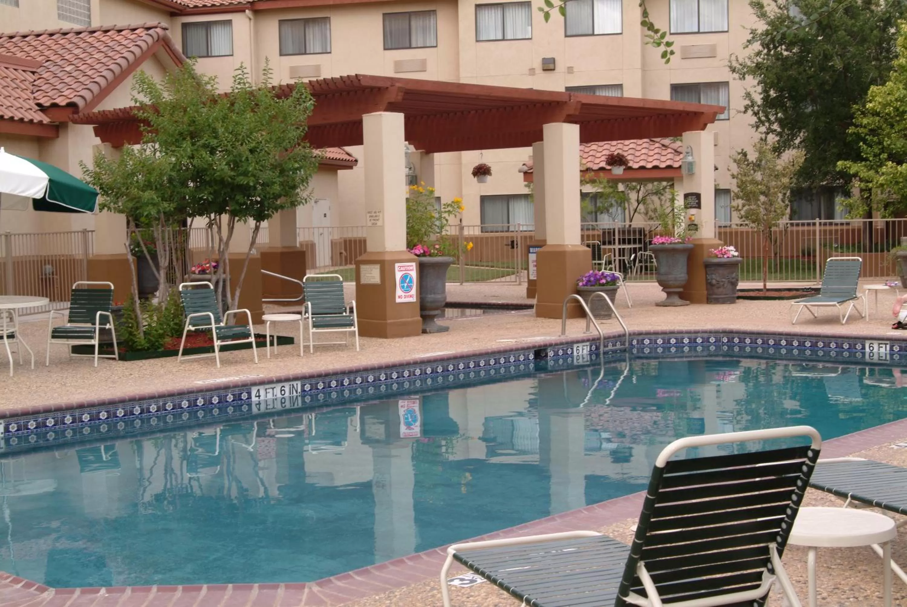 Swimming pool in Staybridge Suites Lubbock-University Area by IHG