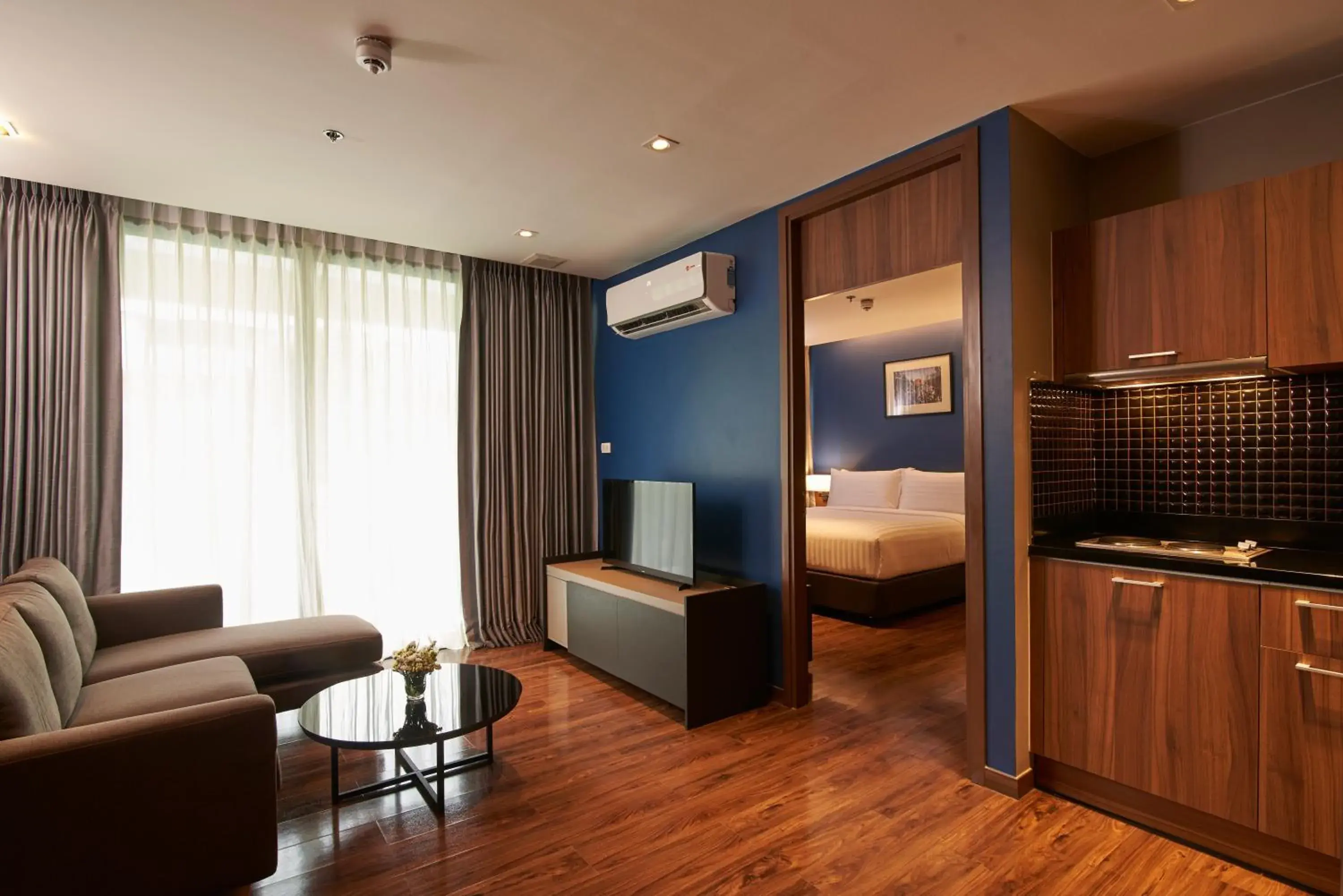 Living room, Bed in Amp Am House Bangkok Hotel Living room, Bed in Amp Am House Bangkok Hotel