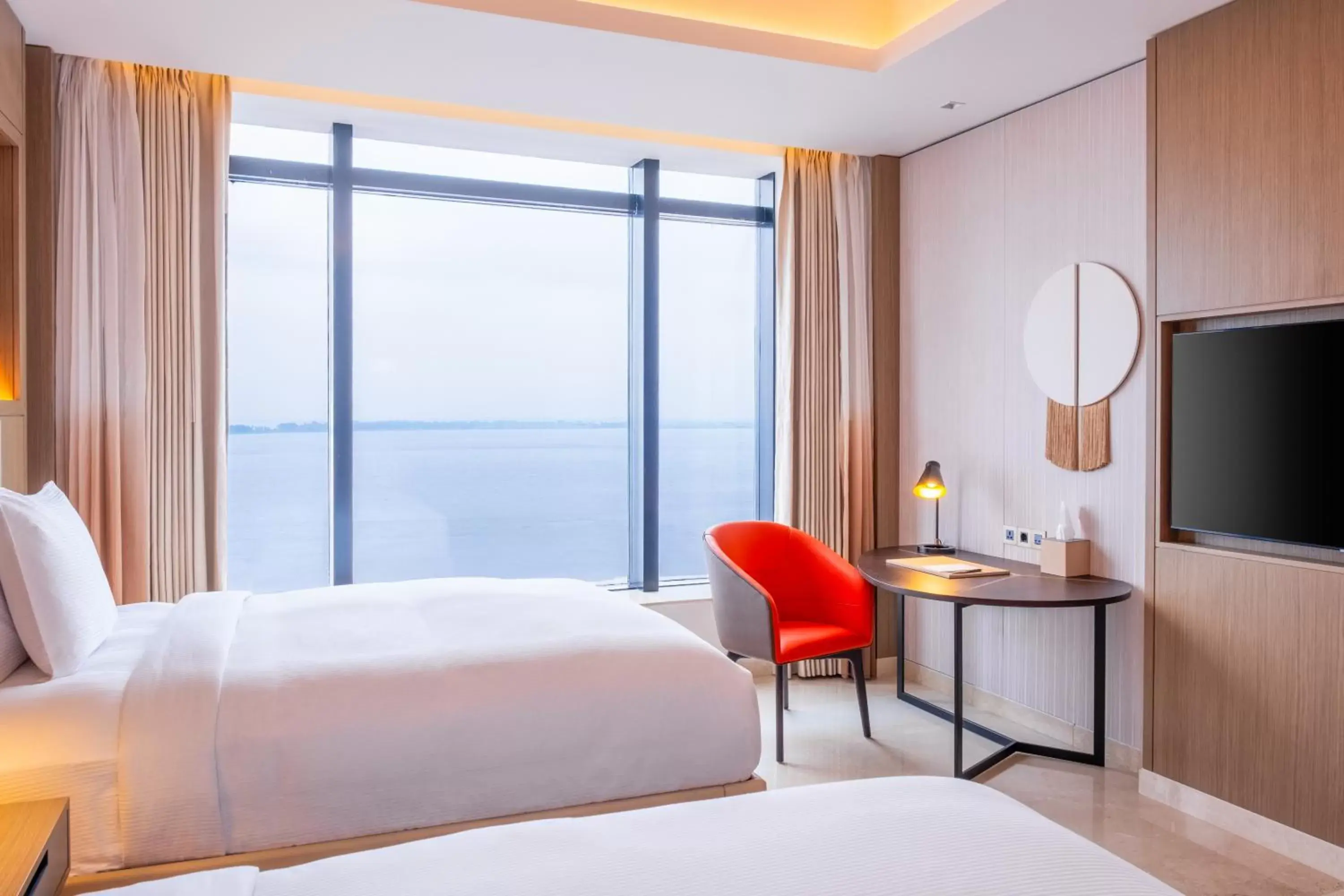 Bedroom, Sea View in Hilton Kinshasa