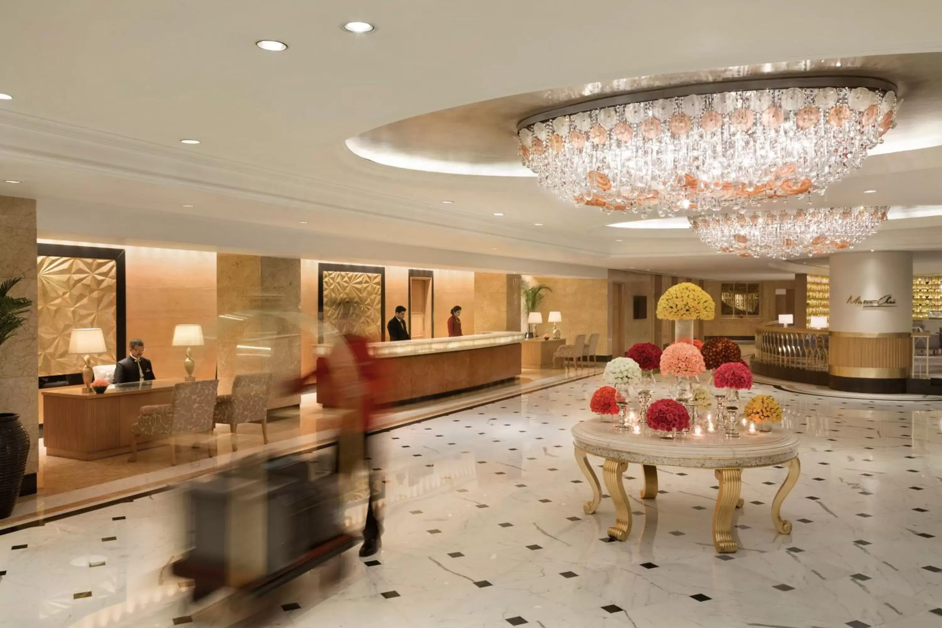 Lobby or reception in Shangri-La Eros New Delhi