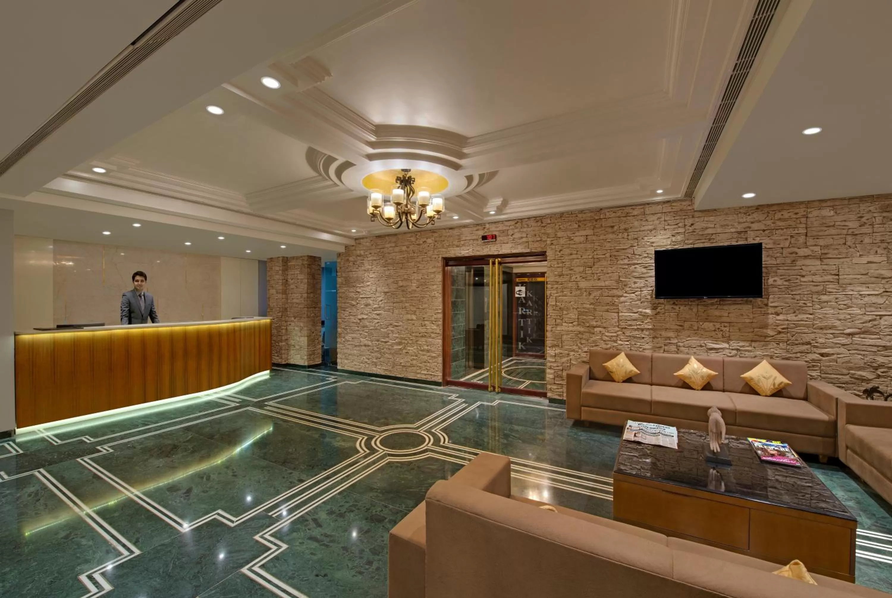 Lobby/Reception in K K Beacon India