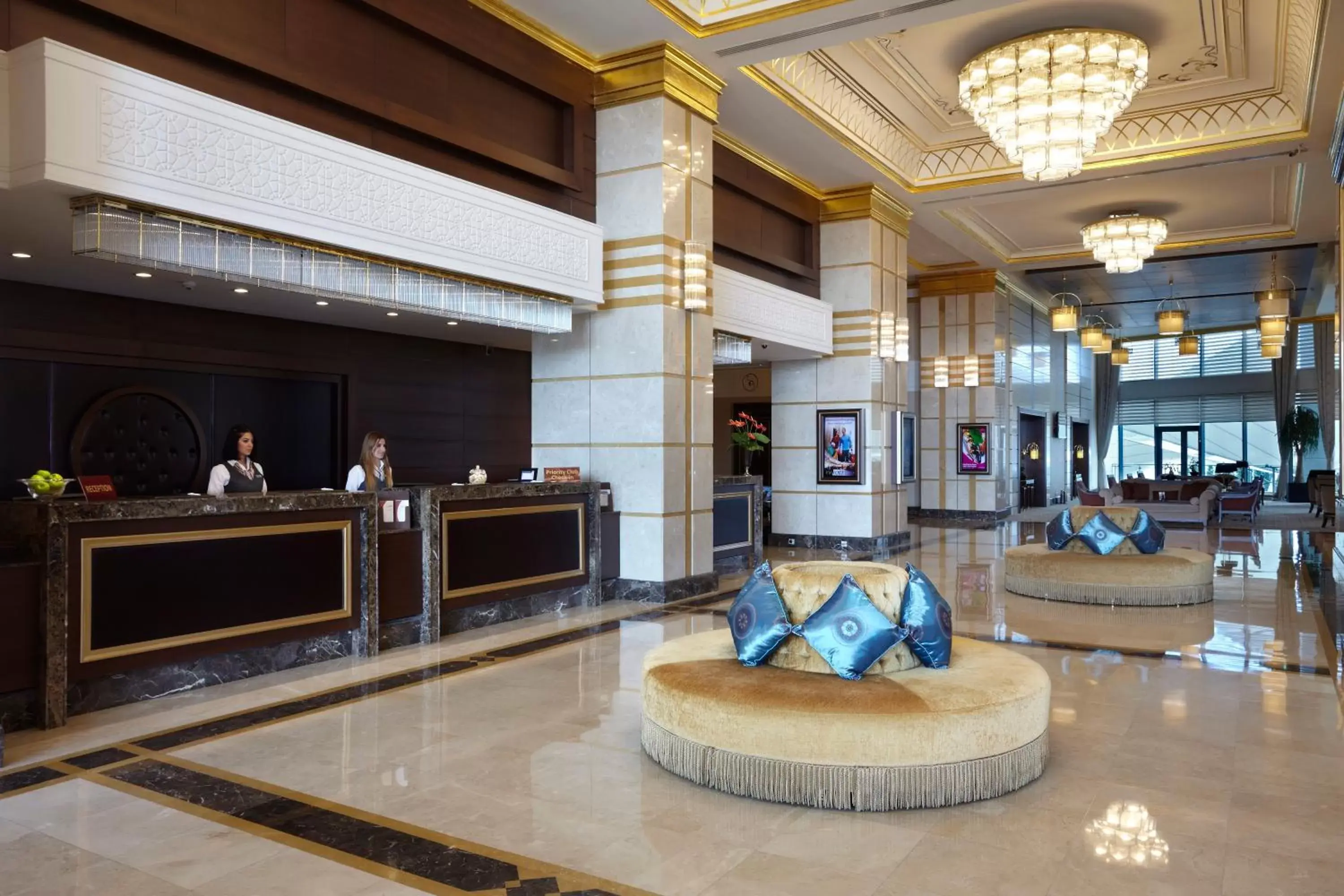 Lobby or reception in Crowne Plaza Istanbul Asia by IHG Lobby or reception in Crowne Plaza Istanbul Asia by IHG