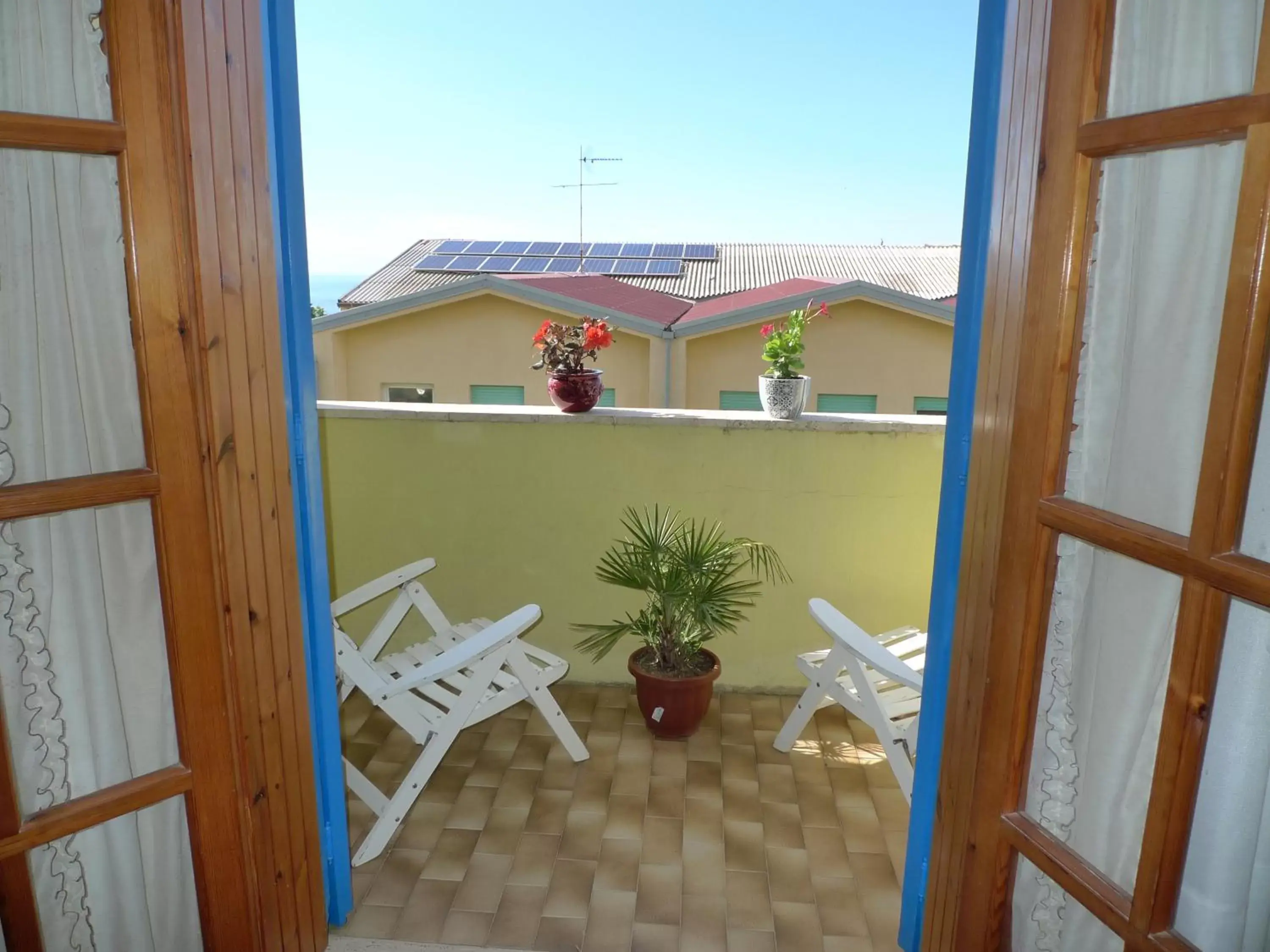 View (from property/room), Balcony/Terrace in Hotel Alexander