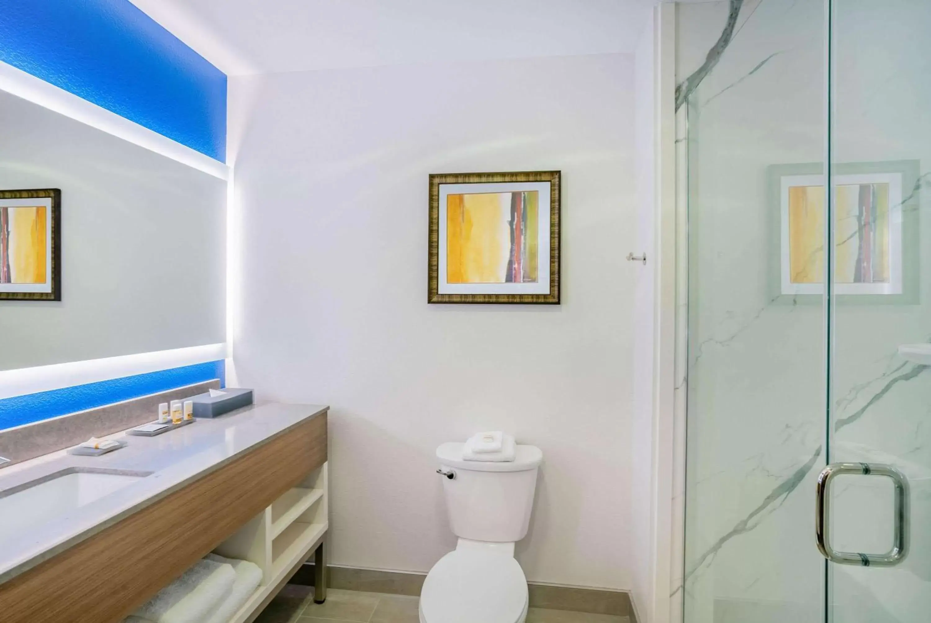 Bathroom in La Quinta Inn & Suites Katy-Mills by Wyndham Katy