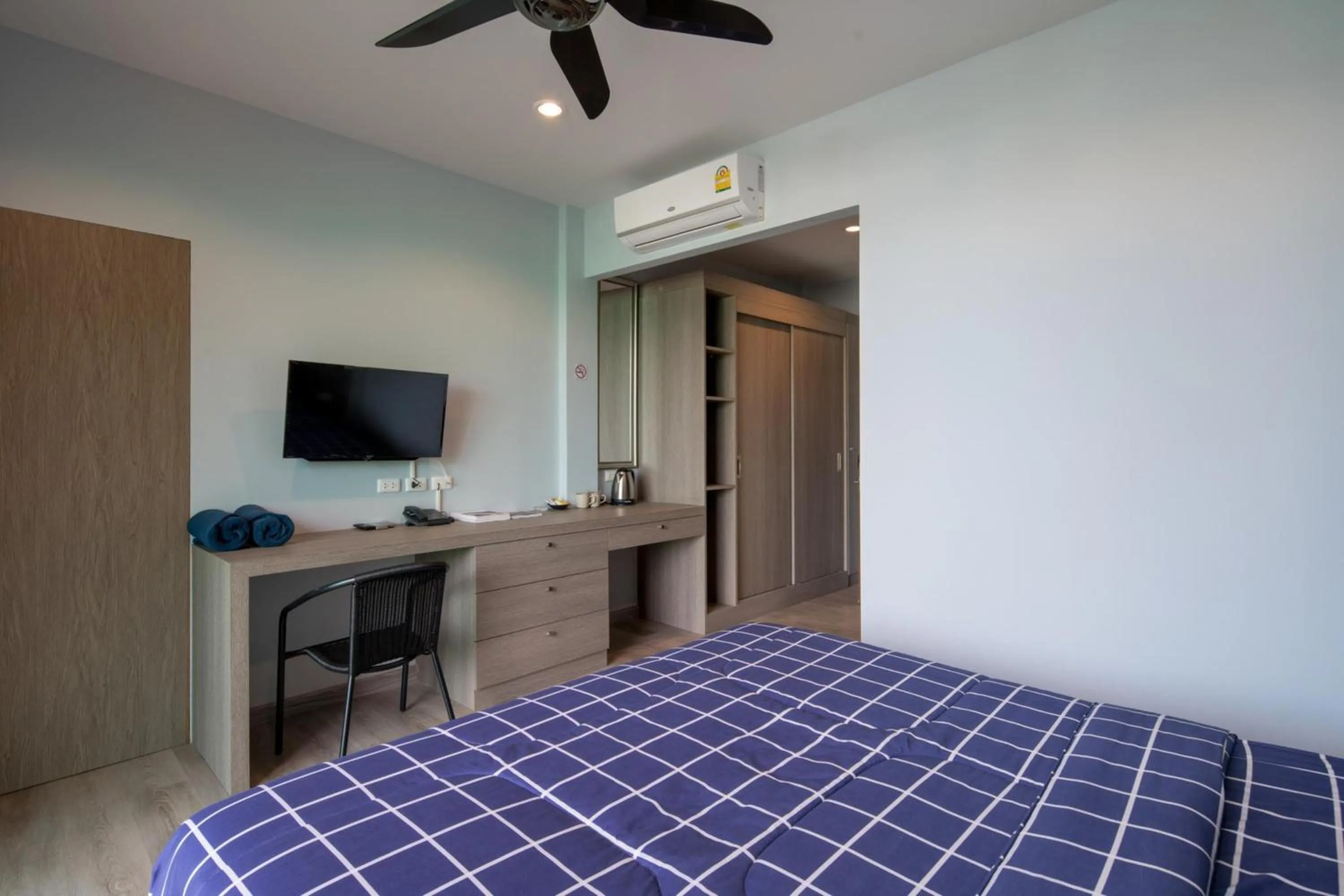 Bedroom, Bed in Peace Blue Naiharn Naturist Resort Phuket SHA Extra Plus