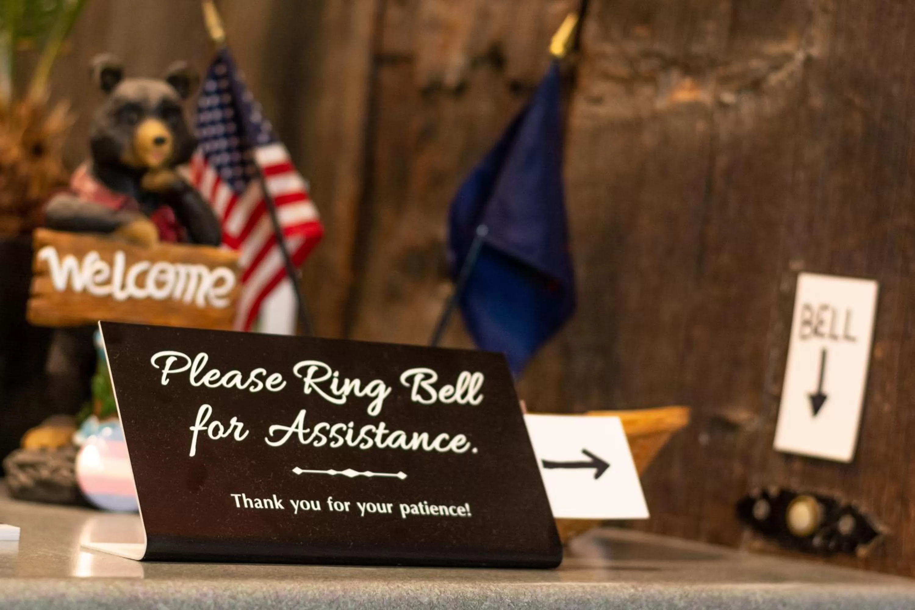 Lobby or reception in The Lodge at West River