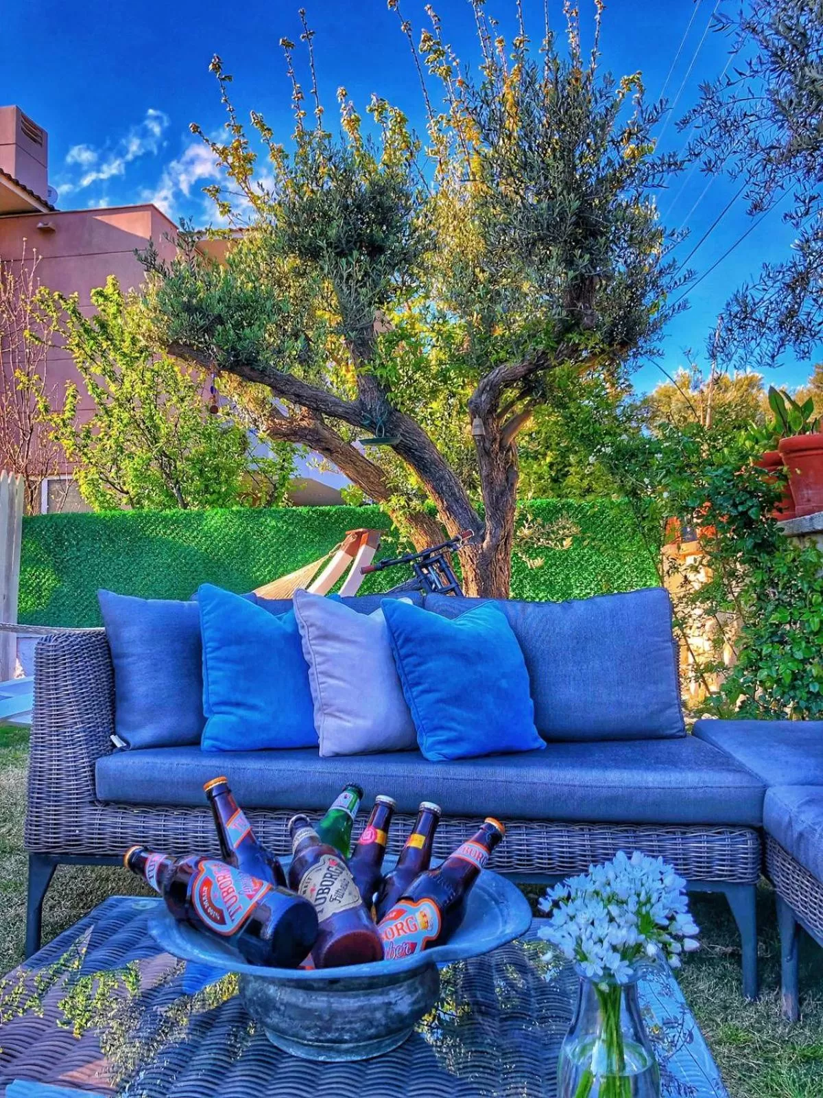 Seating area in Morisi Konak Butik Otel
