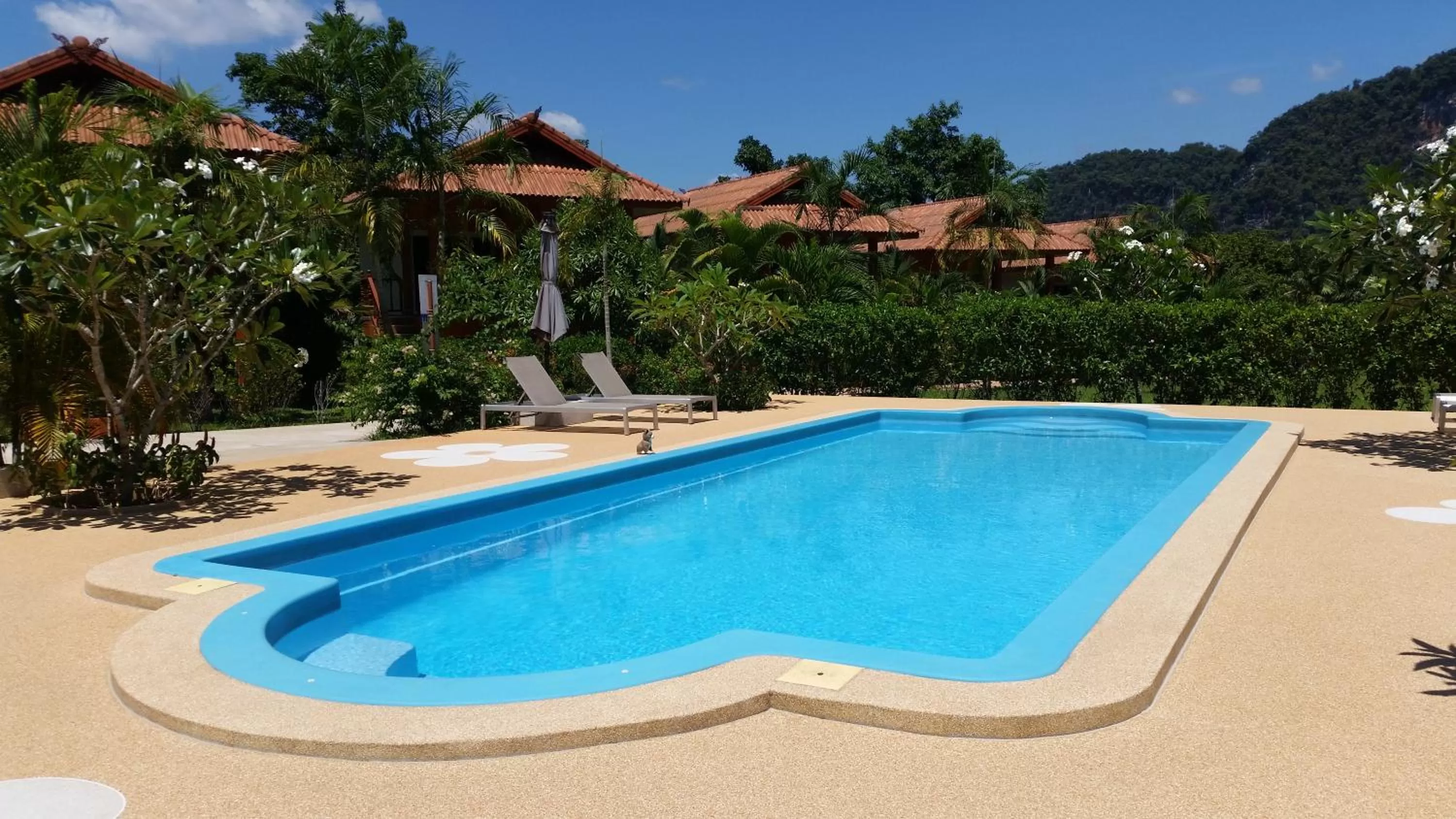 Swimming pool in Khao Sok Jasmine Garden Resort - SHA Certified