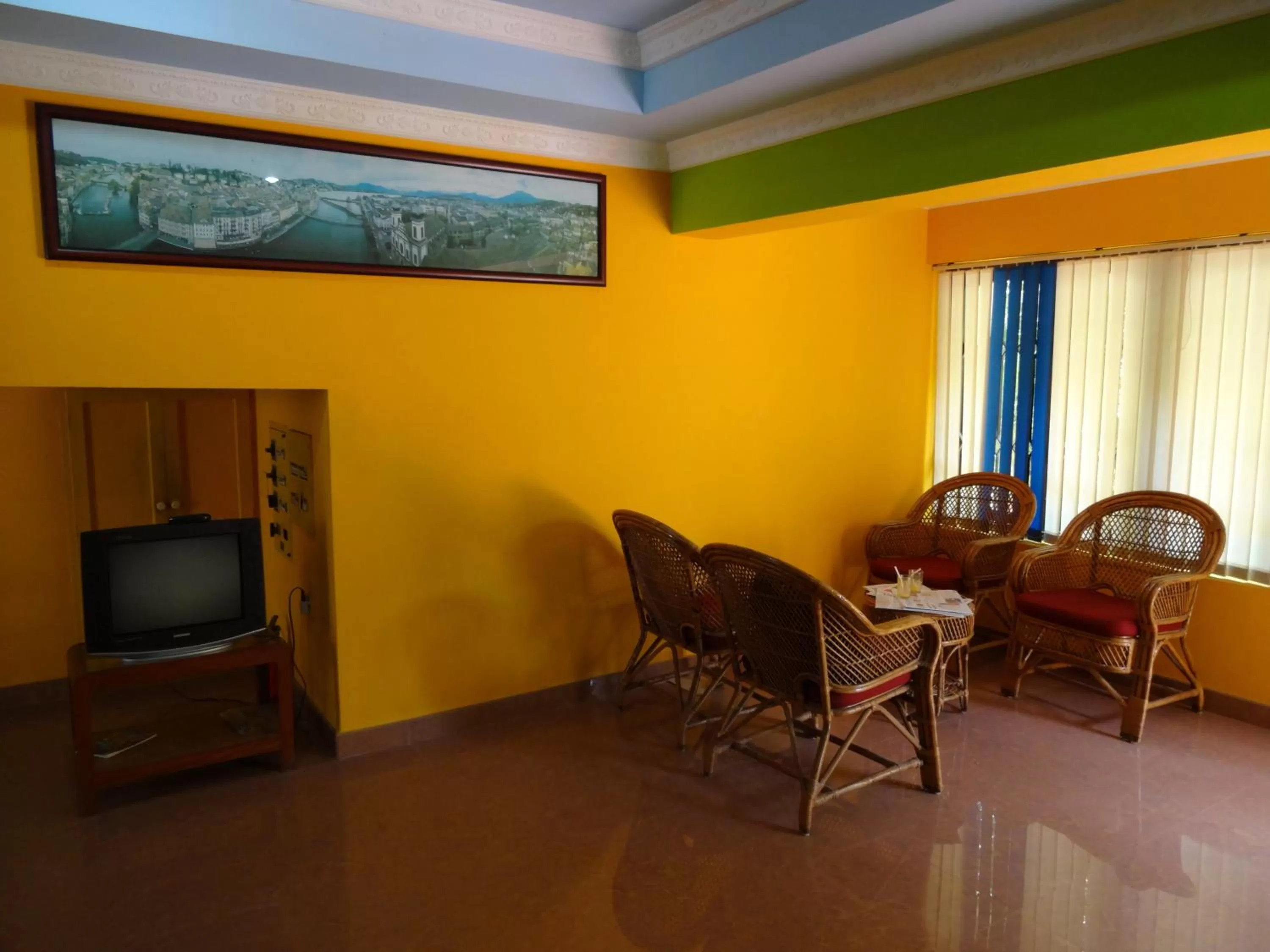 Lobby or reception in Hotel Thushara