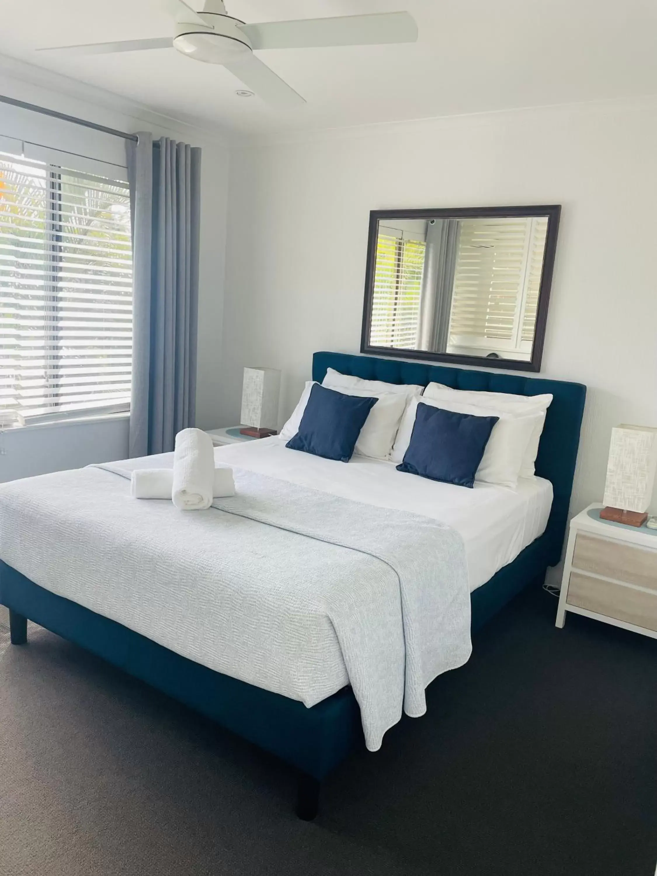 Bed in Noosa Place Resort