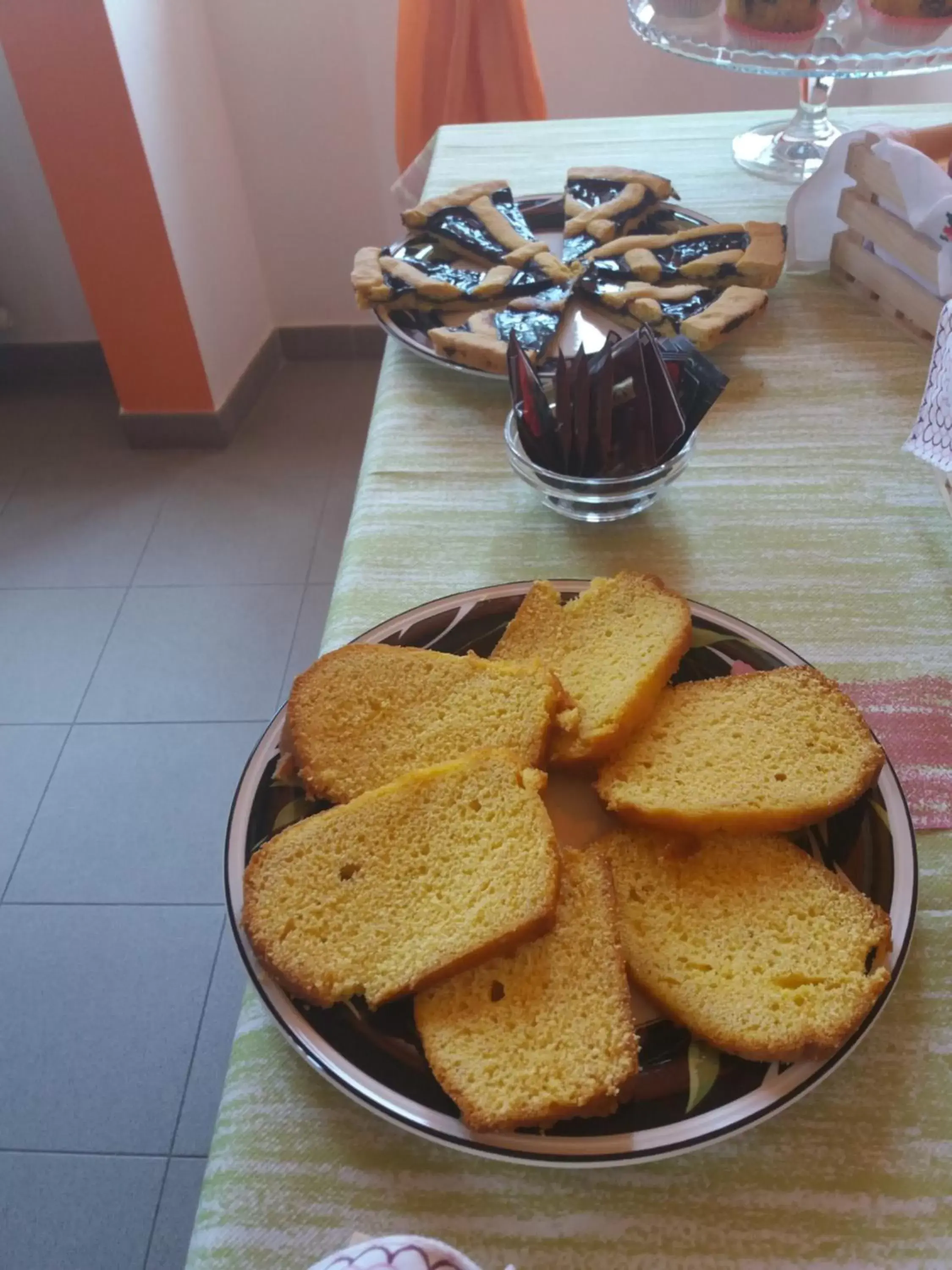 Breakfast in ostello ortensi