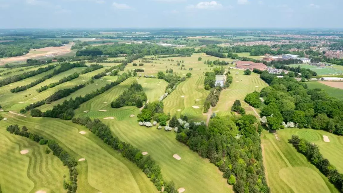 Golfcourse, Bird's-eye View in Wensum Valley Hotel Golf and Country Club