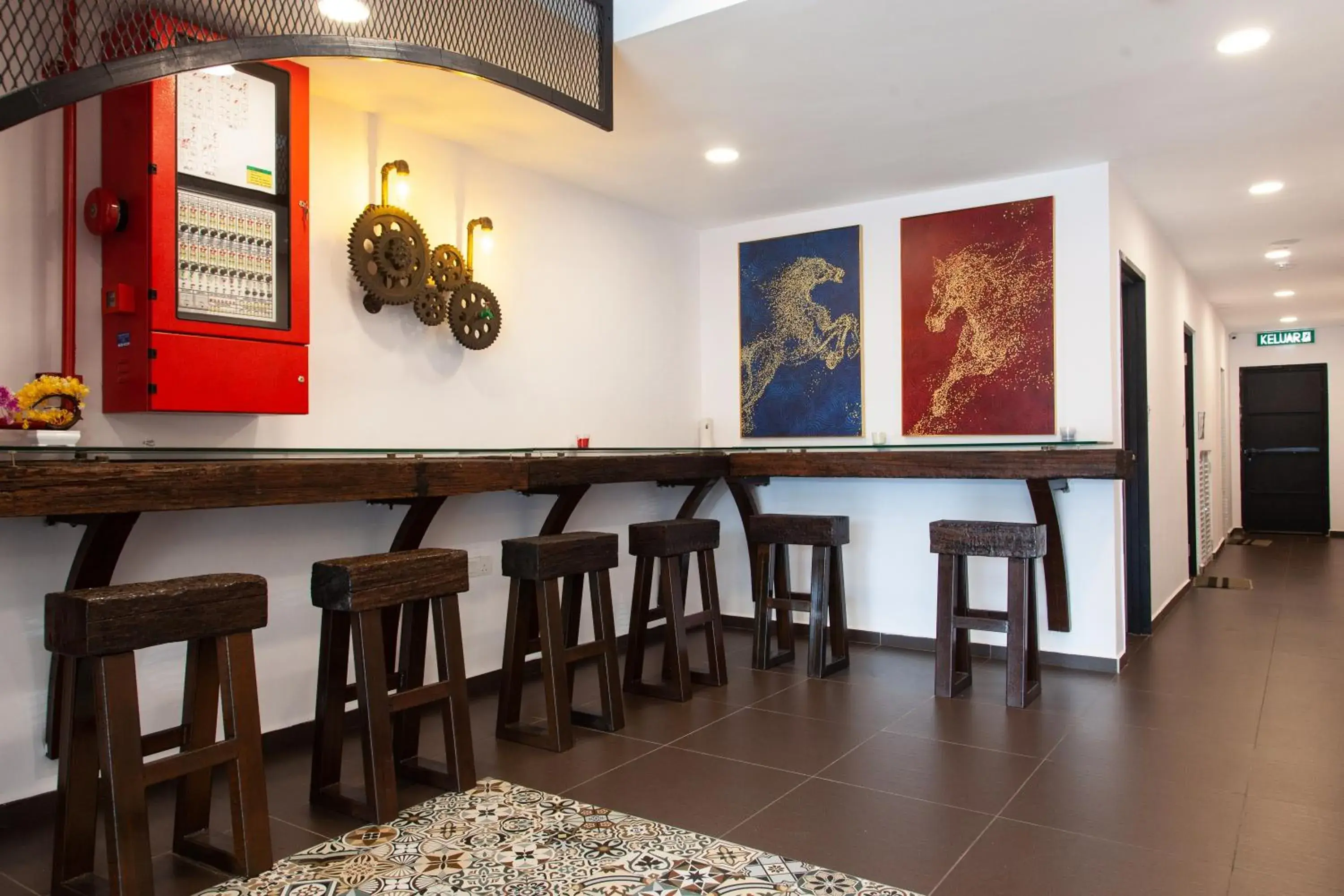 Lounge/Bar in M design Hotel @ Taman Pertama