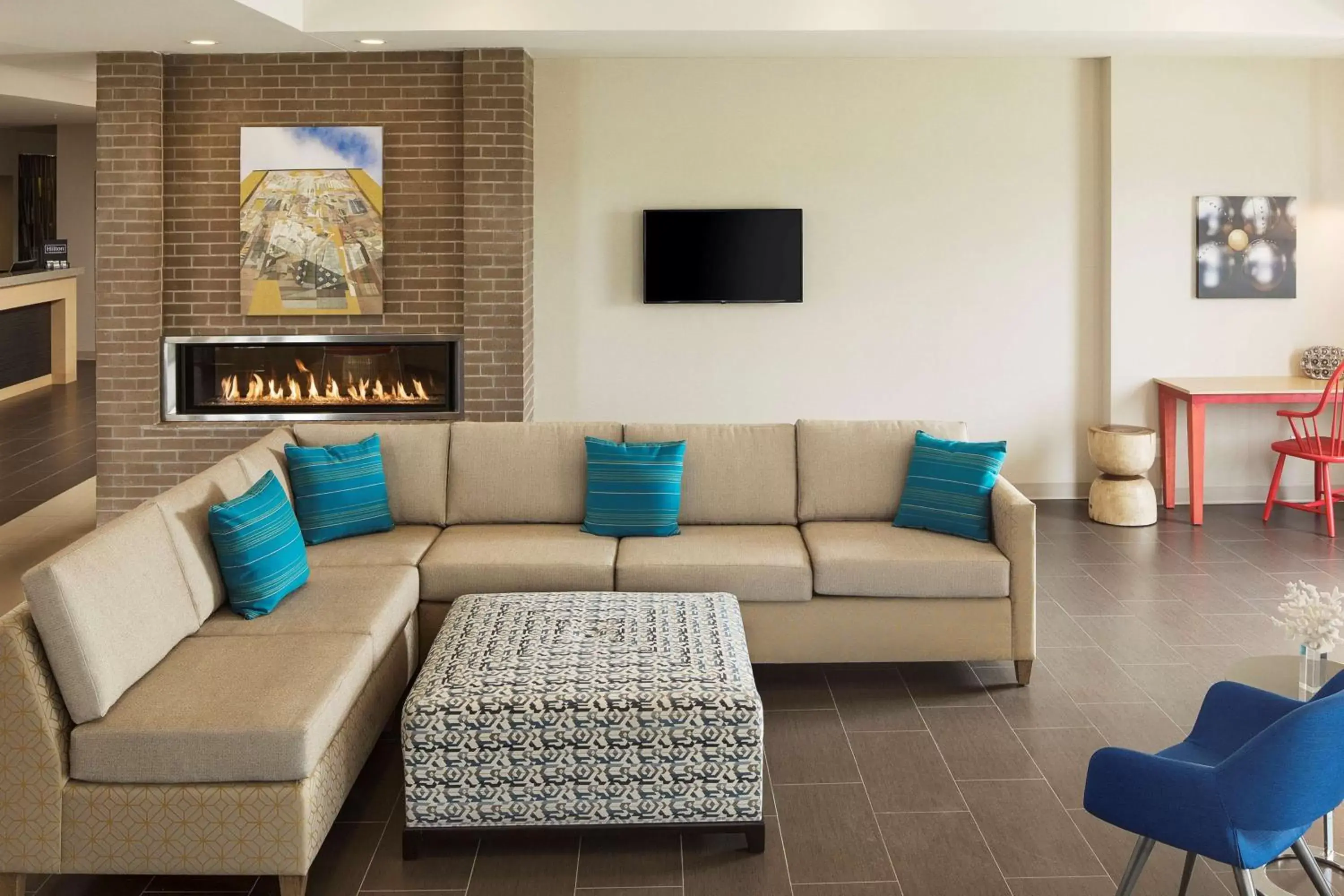 Lobby or reception, Seating Area in Home2 Suites By Hilton Mishawaka South Bend