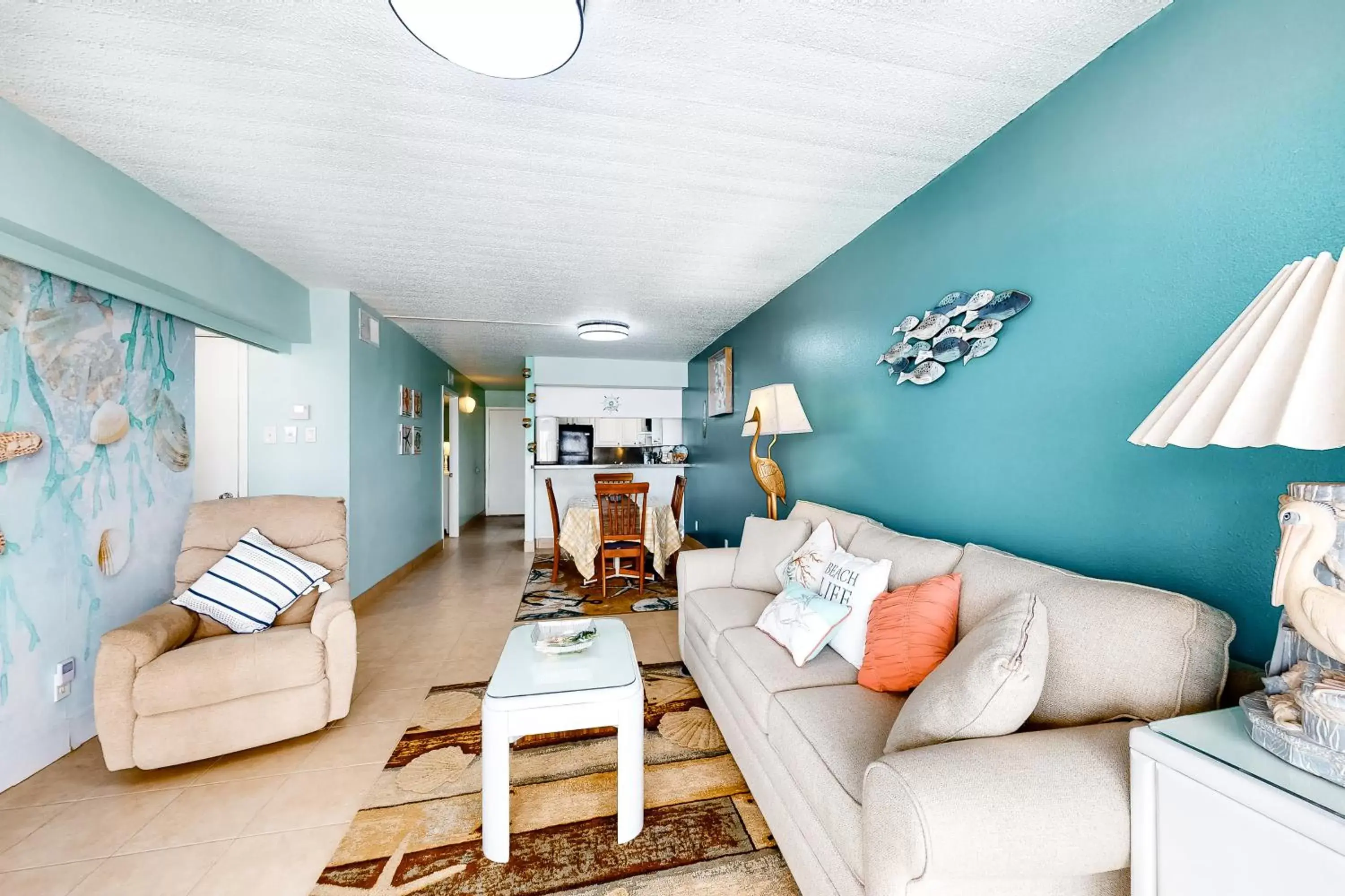 Seating Area in Seawall Apartments