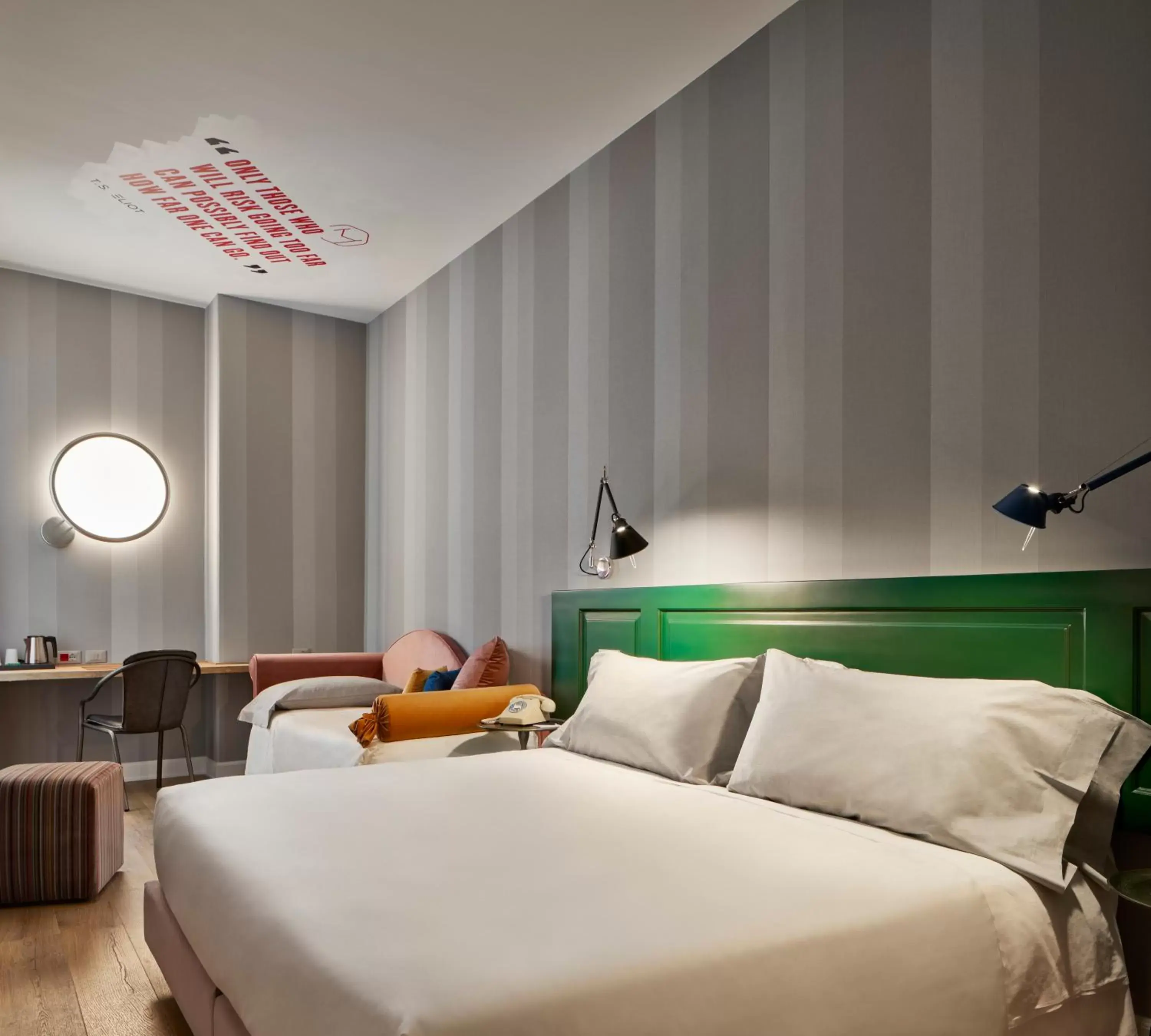 Bed in The Modernist Hotel