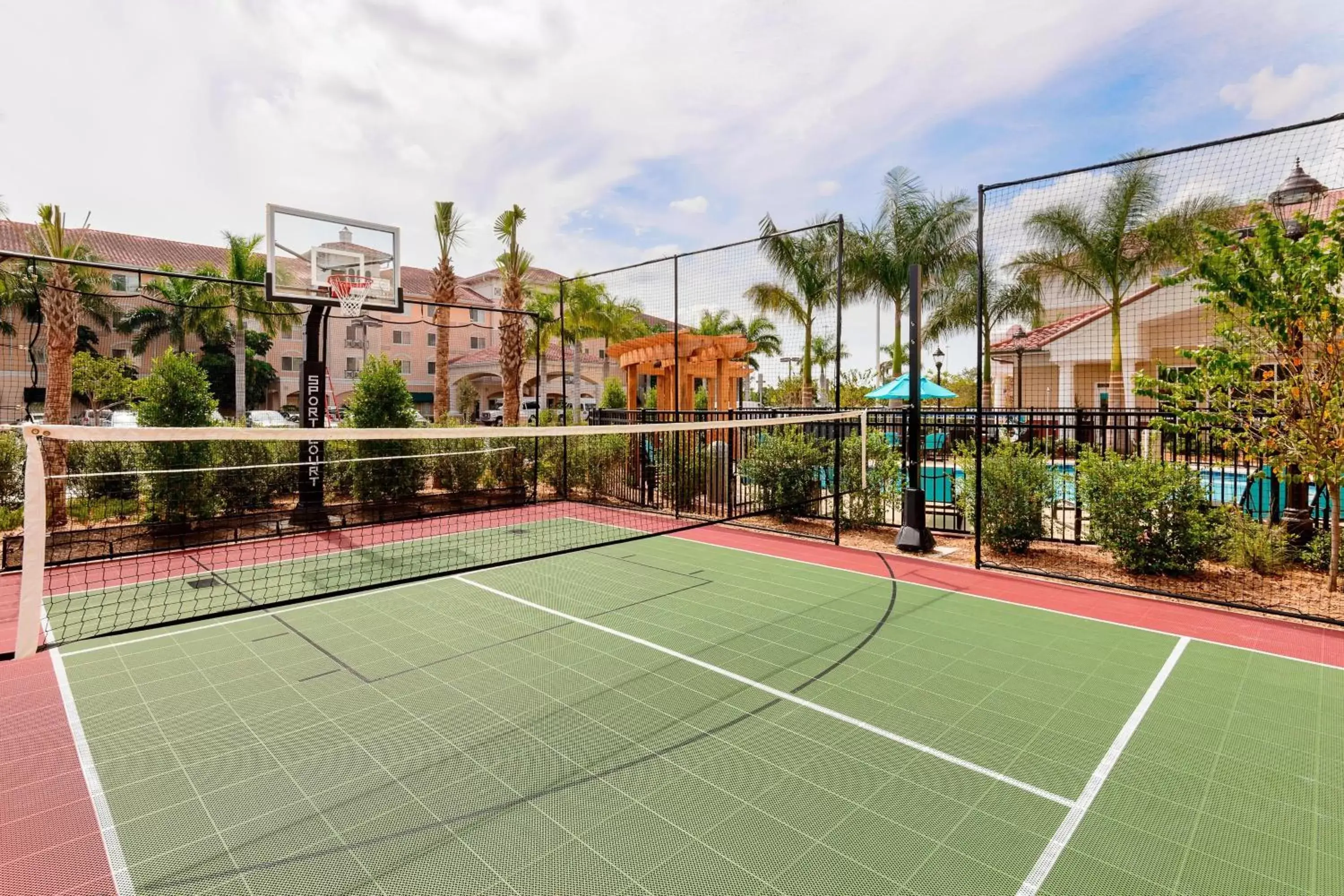Fitness centre/facilities, Tennis/Squash in Residence Inn by Marriott Fort Myers at I-75 and Gulf Coast Town Center