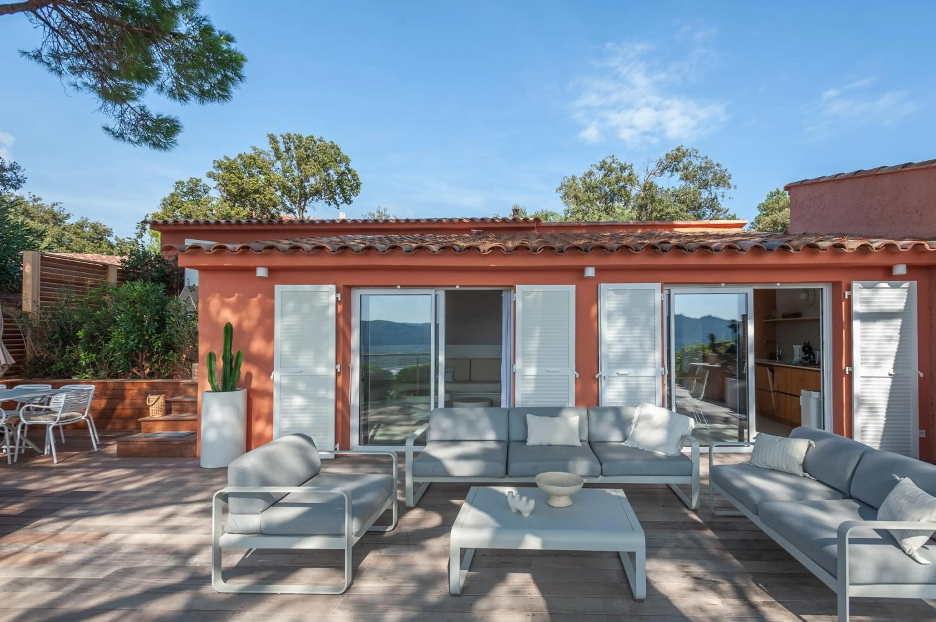 Patio in Résidence Marina Di Santa Giulia