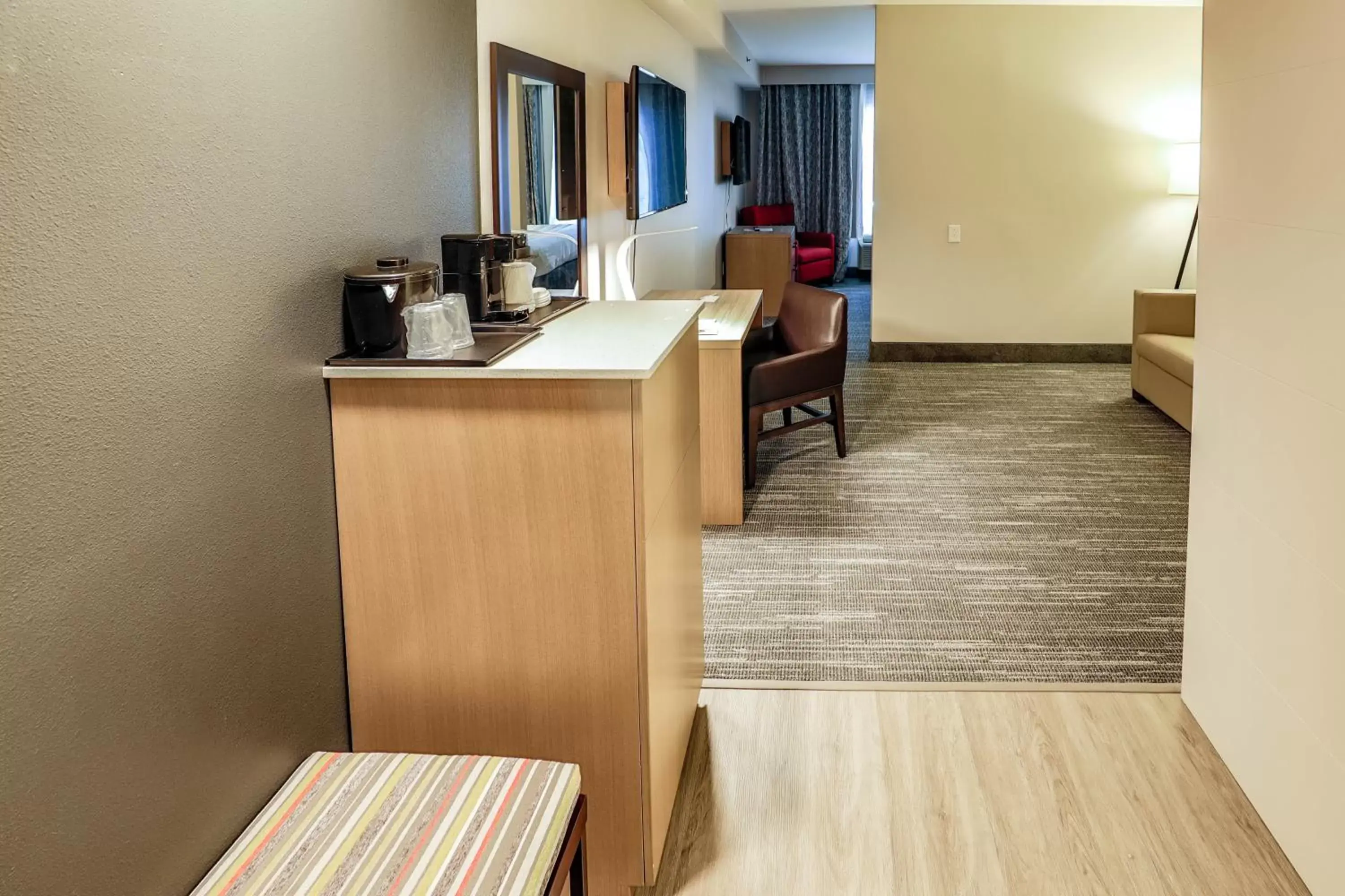 TV/Entertainment Center in Country Inn & Suites by Radisson, Nashville Airport, TN