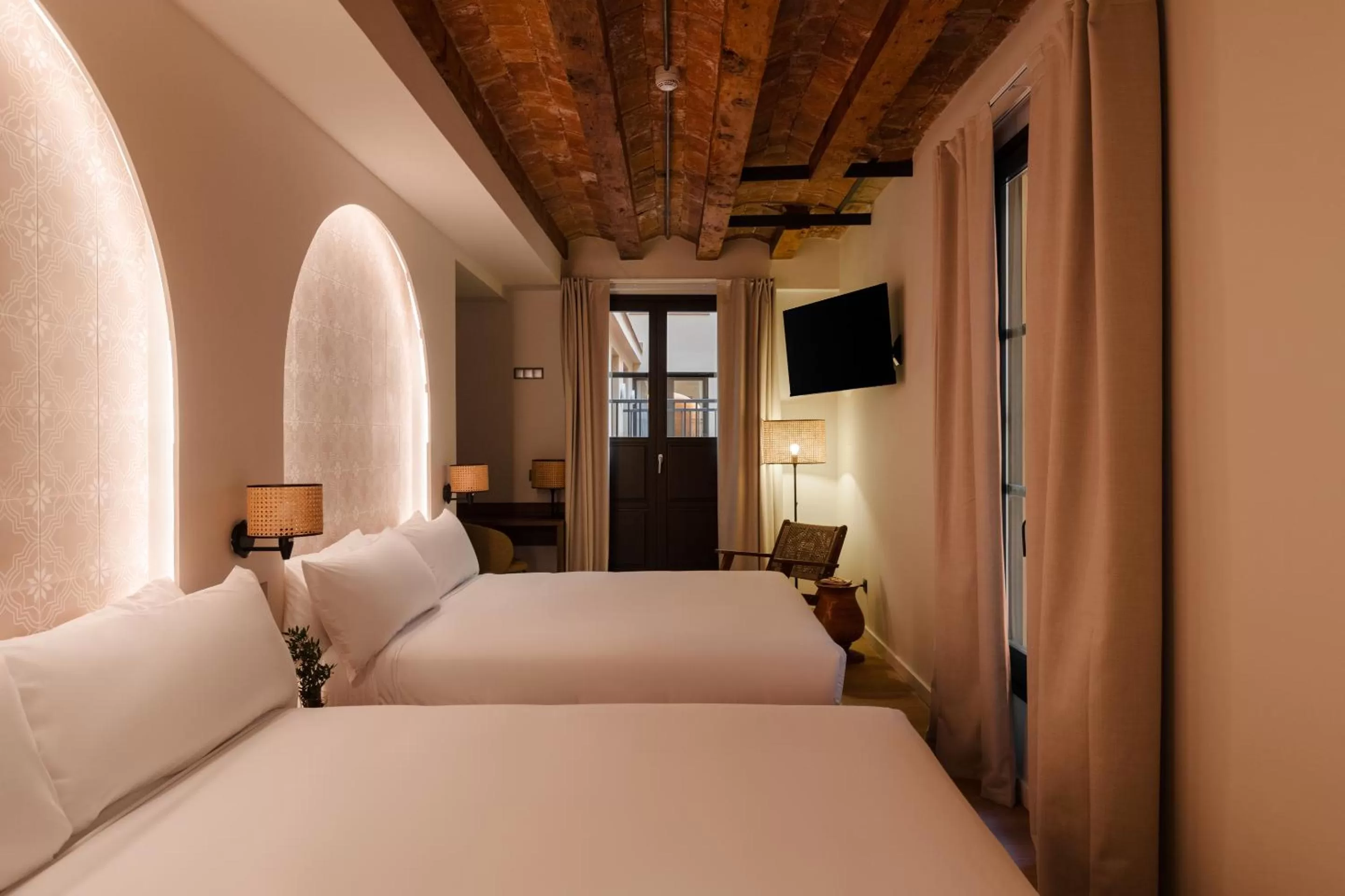 Queen Room with Two Queen Beds in Los Arcos Hotel Gothic Quarter, Sonder by Marriott Bonvoy