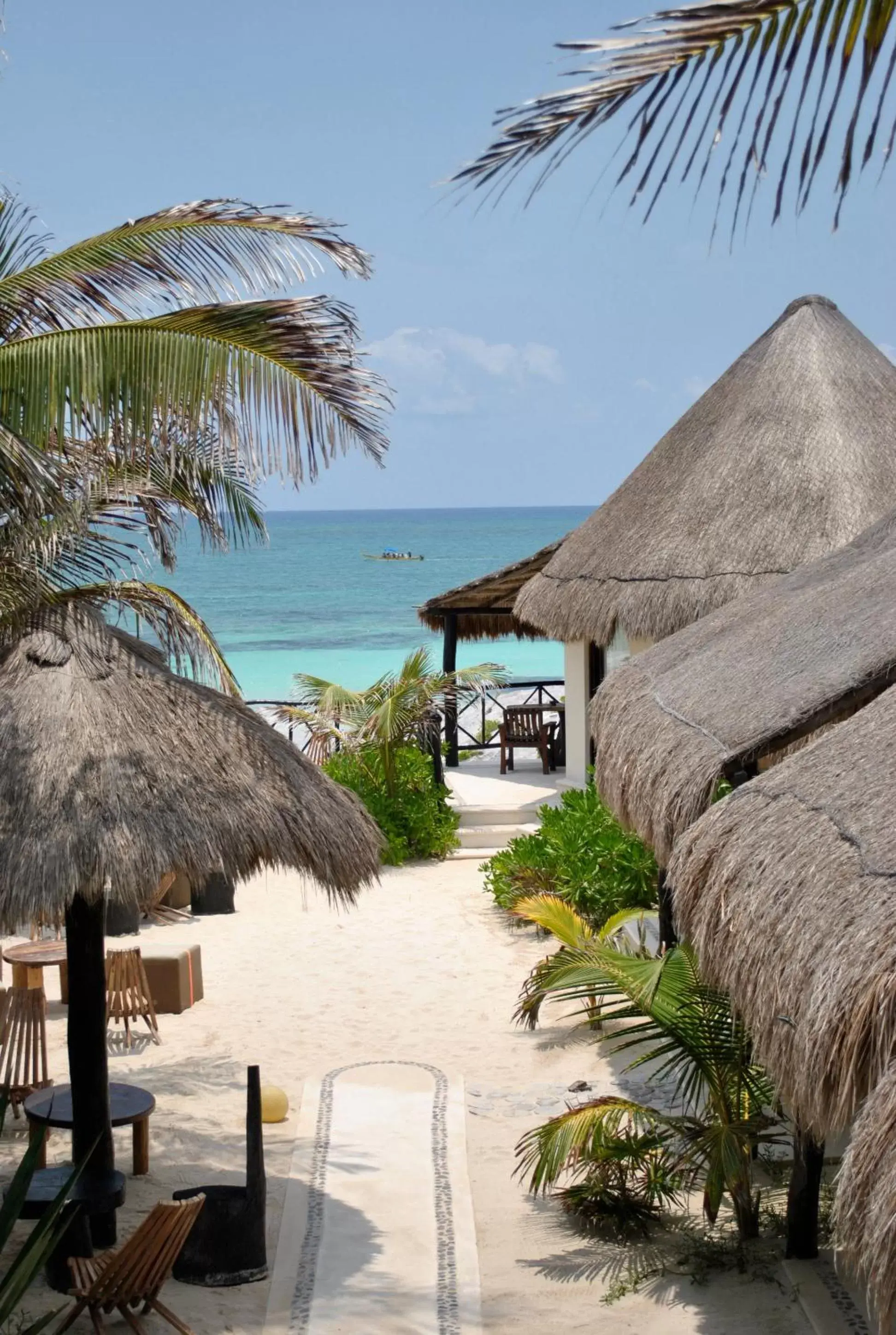 Sea view, Beach in Punta Piedra Beach Posada