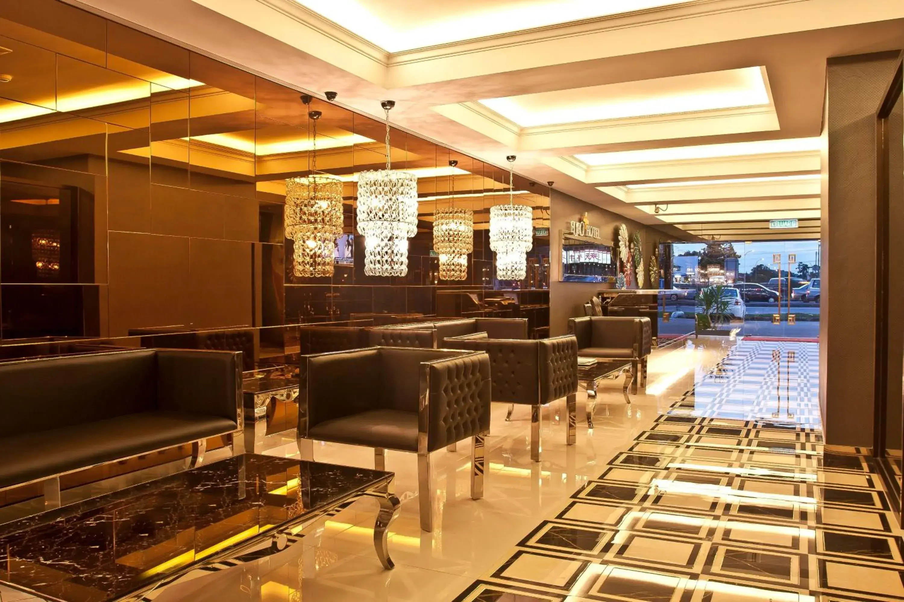 Lobby or reception, Restaurant/Places to Eat in Euro+ Hotel Johor Bahru