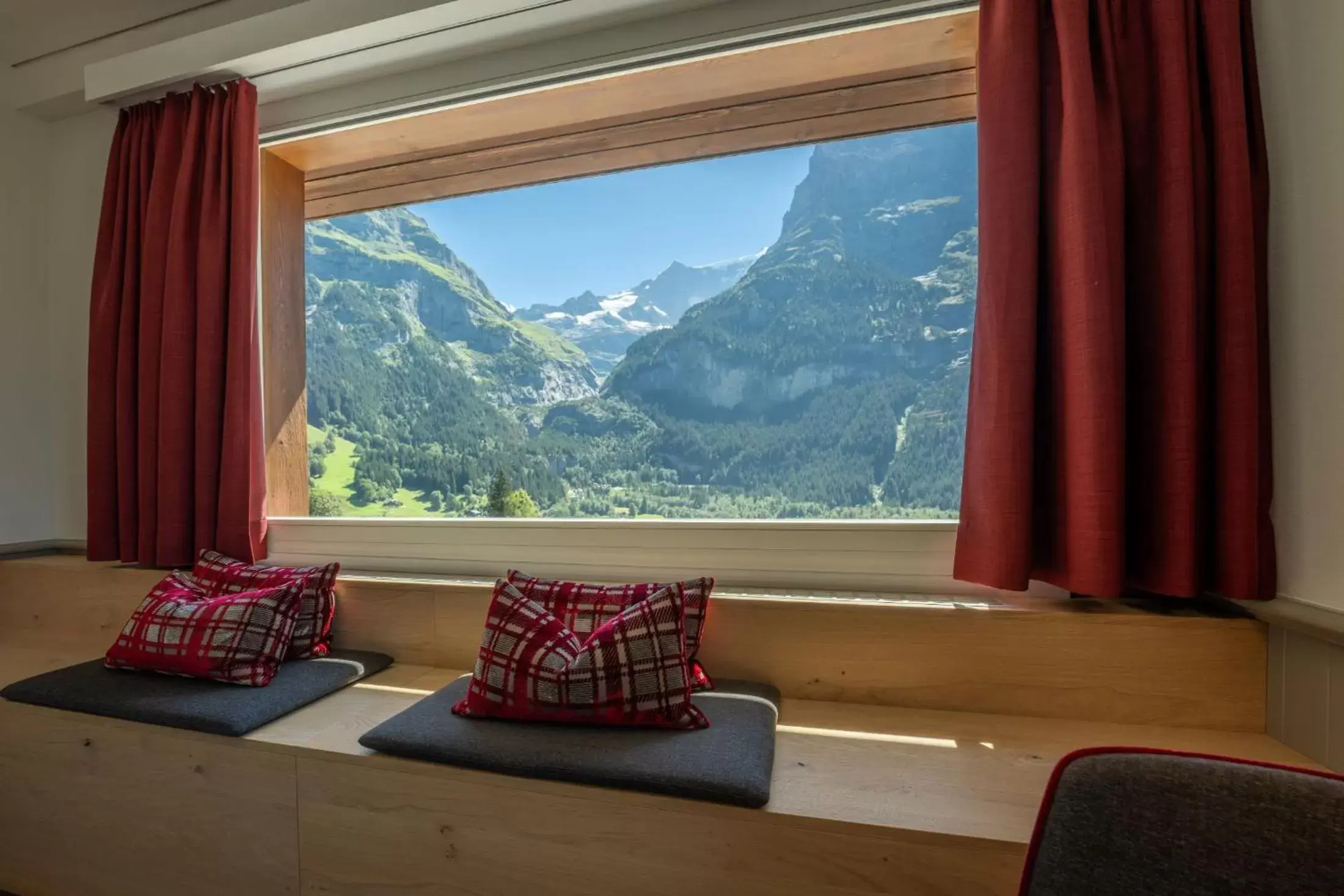 Mountain View in Hotel Spinne Grindelwald