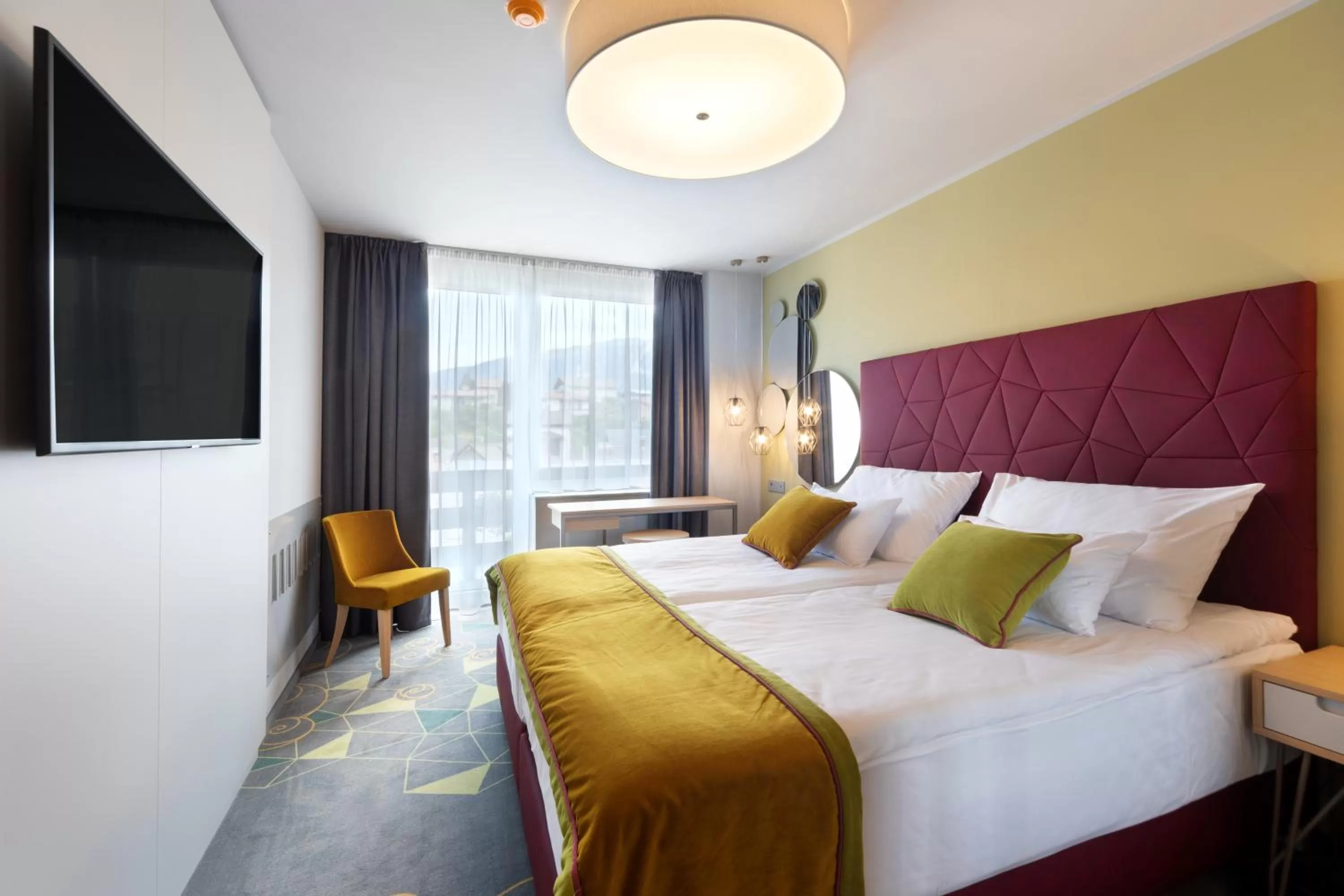 Double Room with Balcony in Bled Rose Hotel