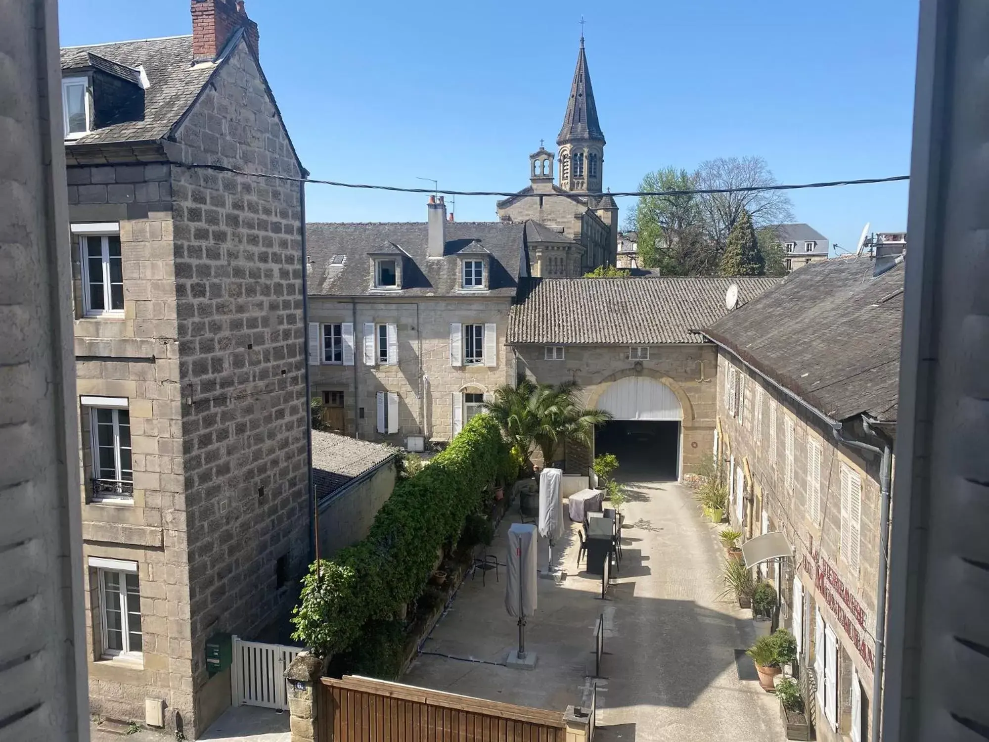 View (from property/room) in Hôtel La Réserve de Brive