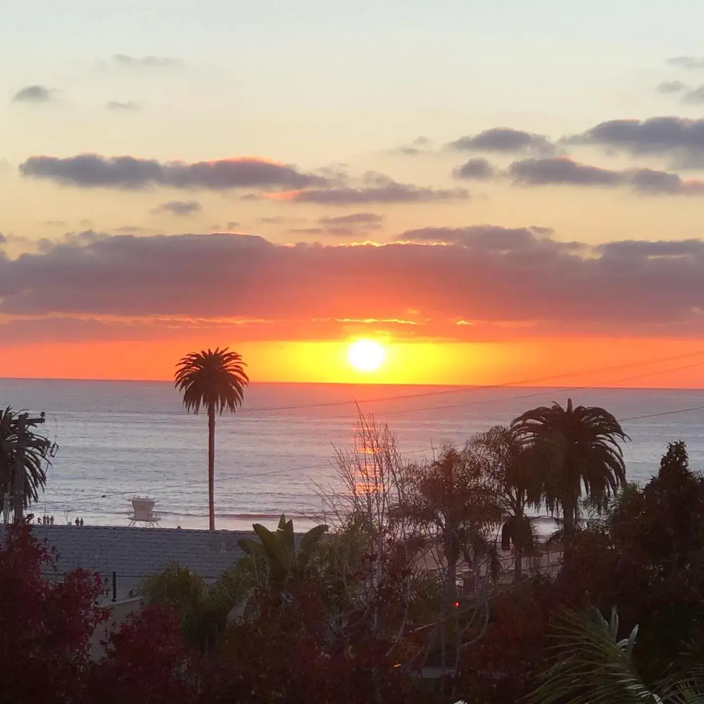 Sea view in Moonlight Beach Motel Sea view in Moonlight Beach Motel